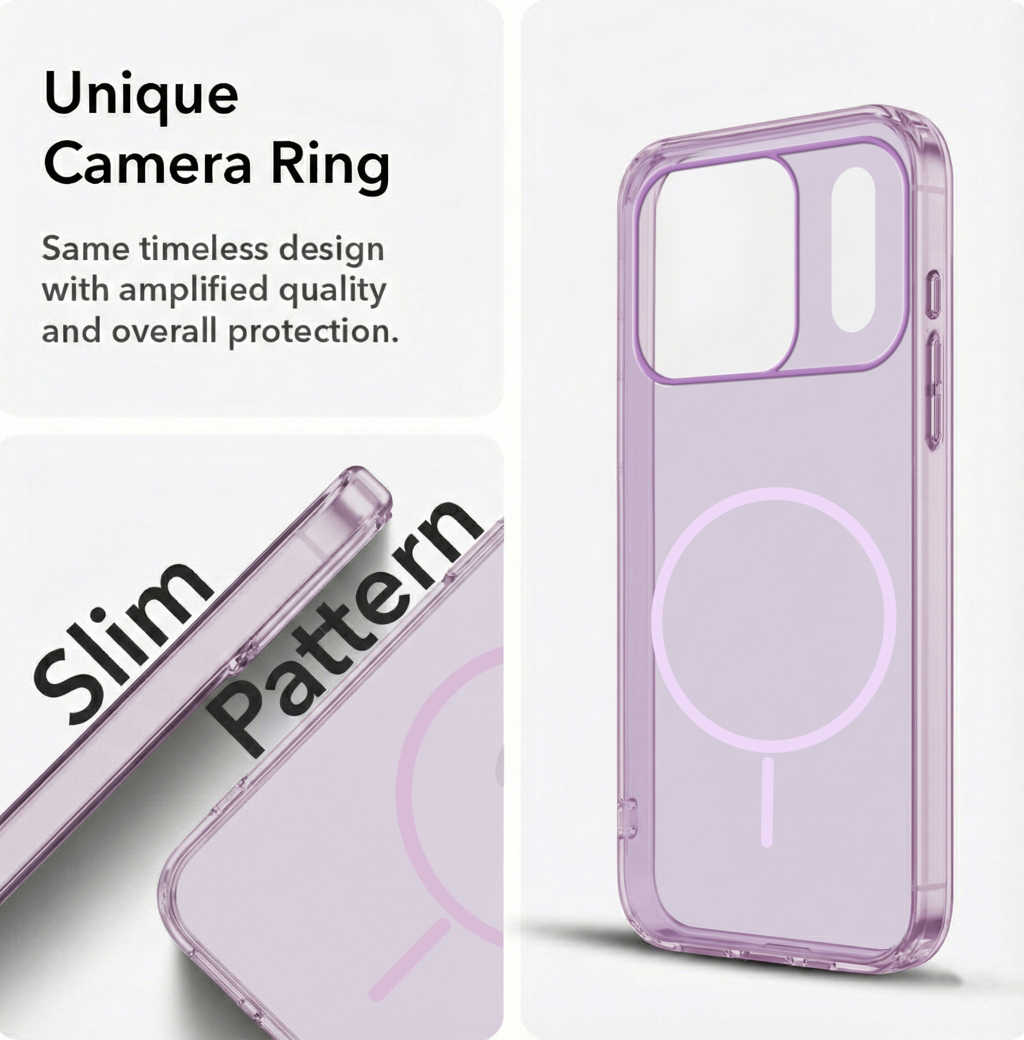 For Apple iPhone 17 Pro Back Cover Case Silicone (Slim Paper Thin | Camera Protection Bump | Minimalist Professional | Soft Flexible)