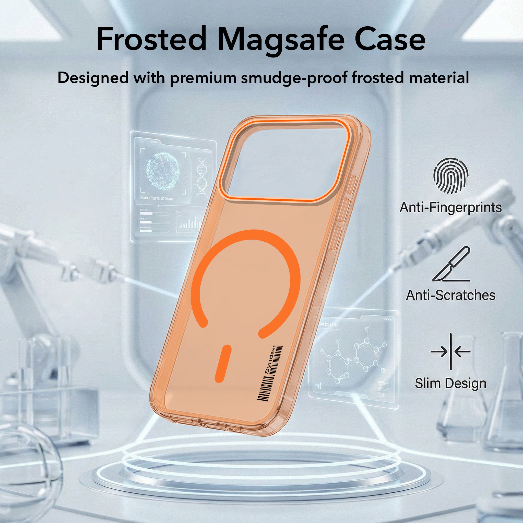 For iPhone 17 Pro | iPhone 18 Pro Back Cover Case (Soft Touch | Camera Bump Protection | MagSafe Compatible | Matte Finish)