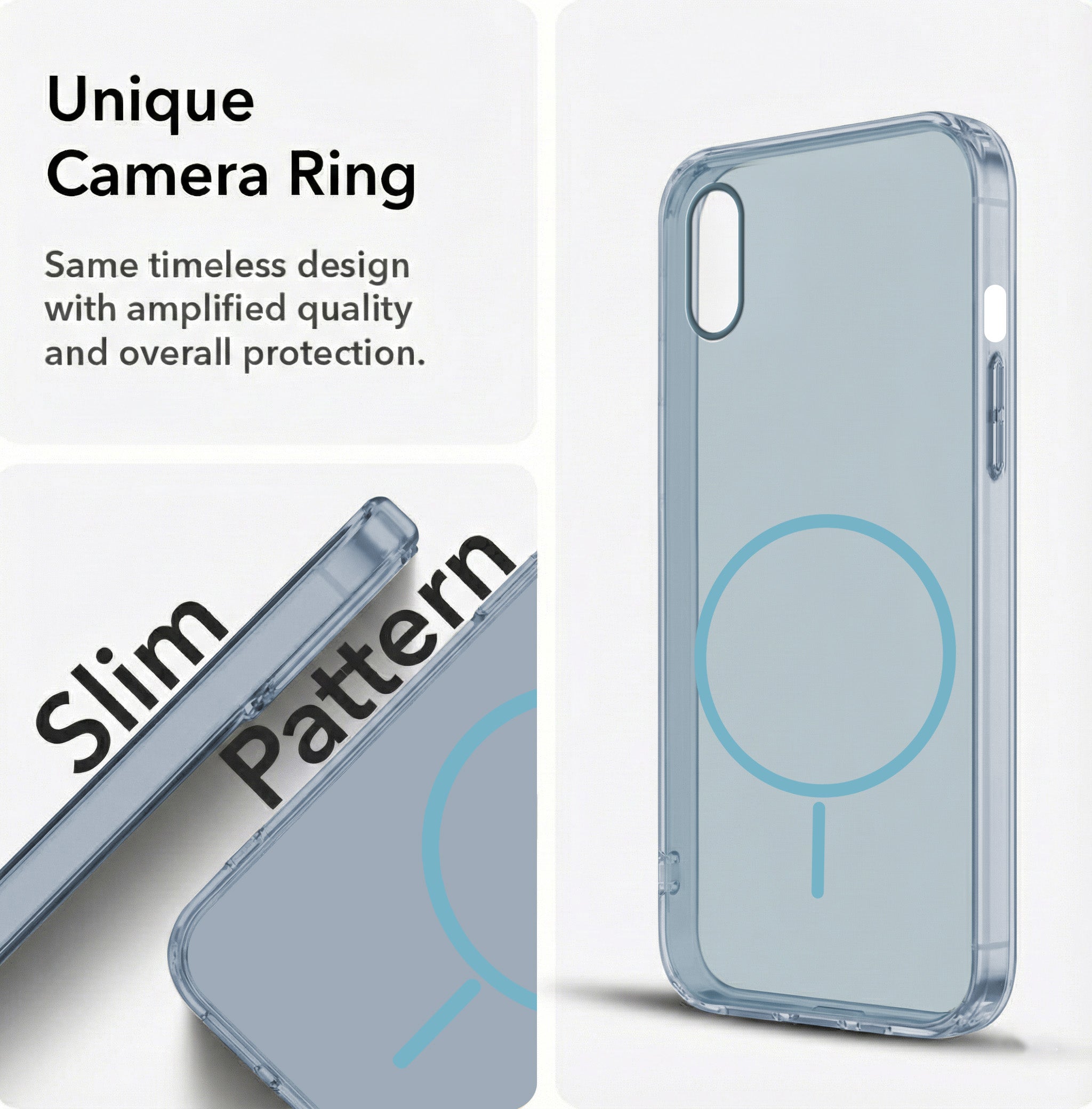 For Apple iPhone X Back Cover Case Silicone (Slim Paper Thin | Camera Protection Bump | Minimalist Professional | Soft Flexible)
