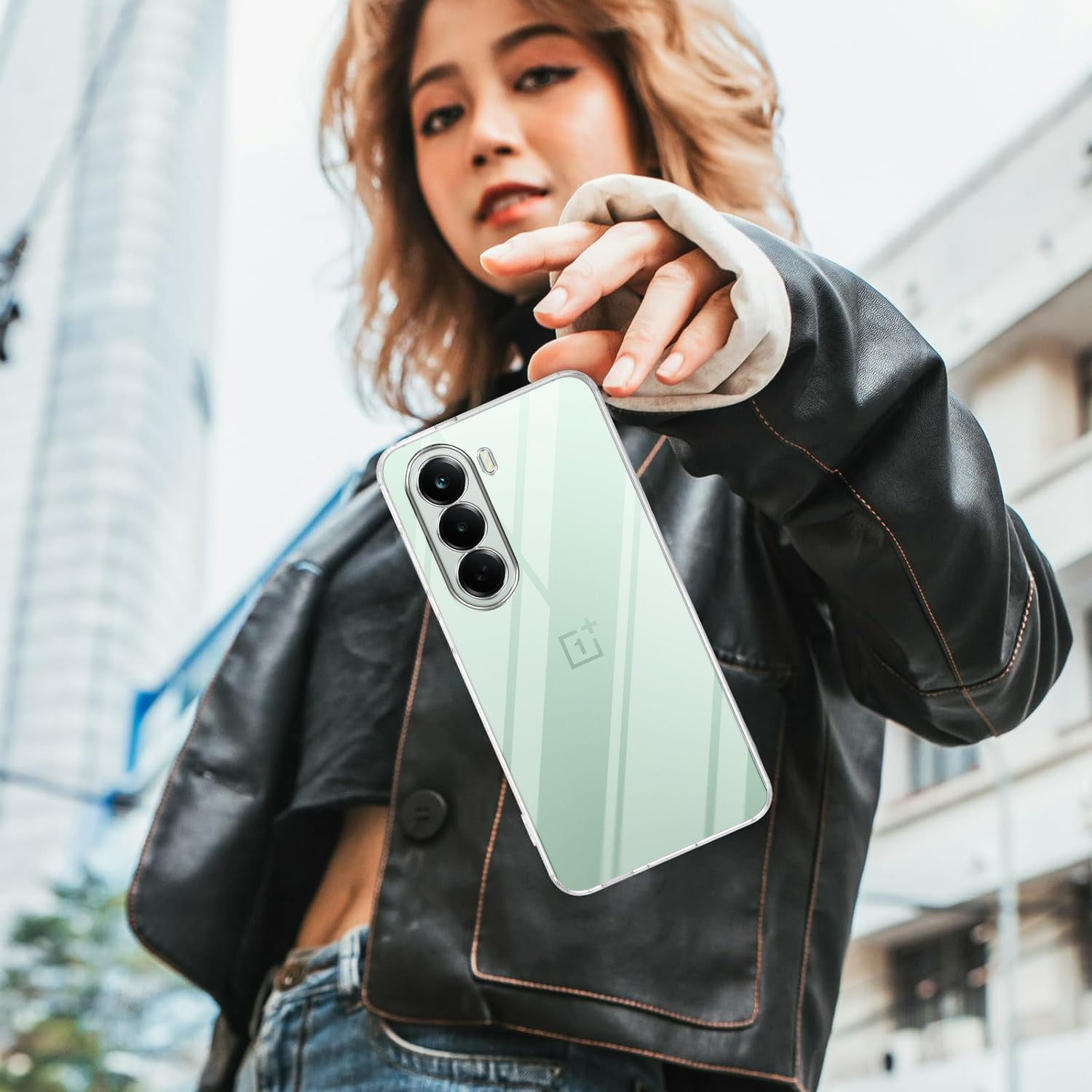 For OnePlus Nord CE 6 Lite Back Cover Case Silicone (Clear Shockproof Case with Camera Protection | Soft and Flexible | Transparent)