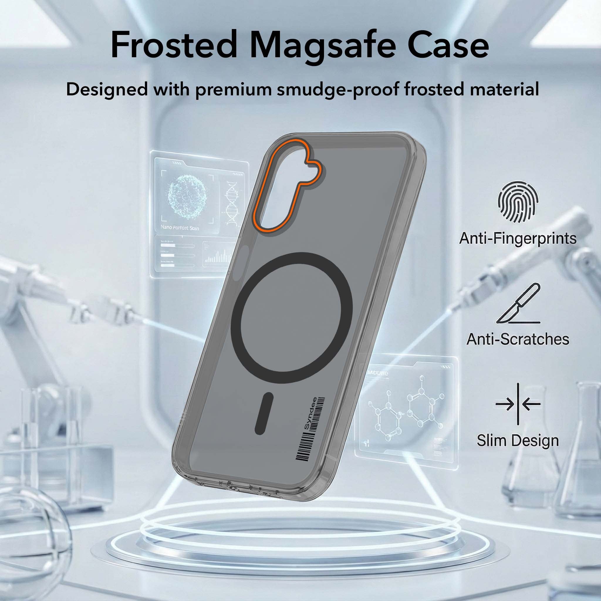 For Samsung Galaxy A26 5G Back Cover Case (Soft Touch | Camera Bump Protection | MagSafe Compatible | Matte Finish)