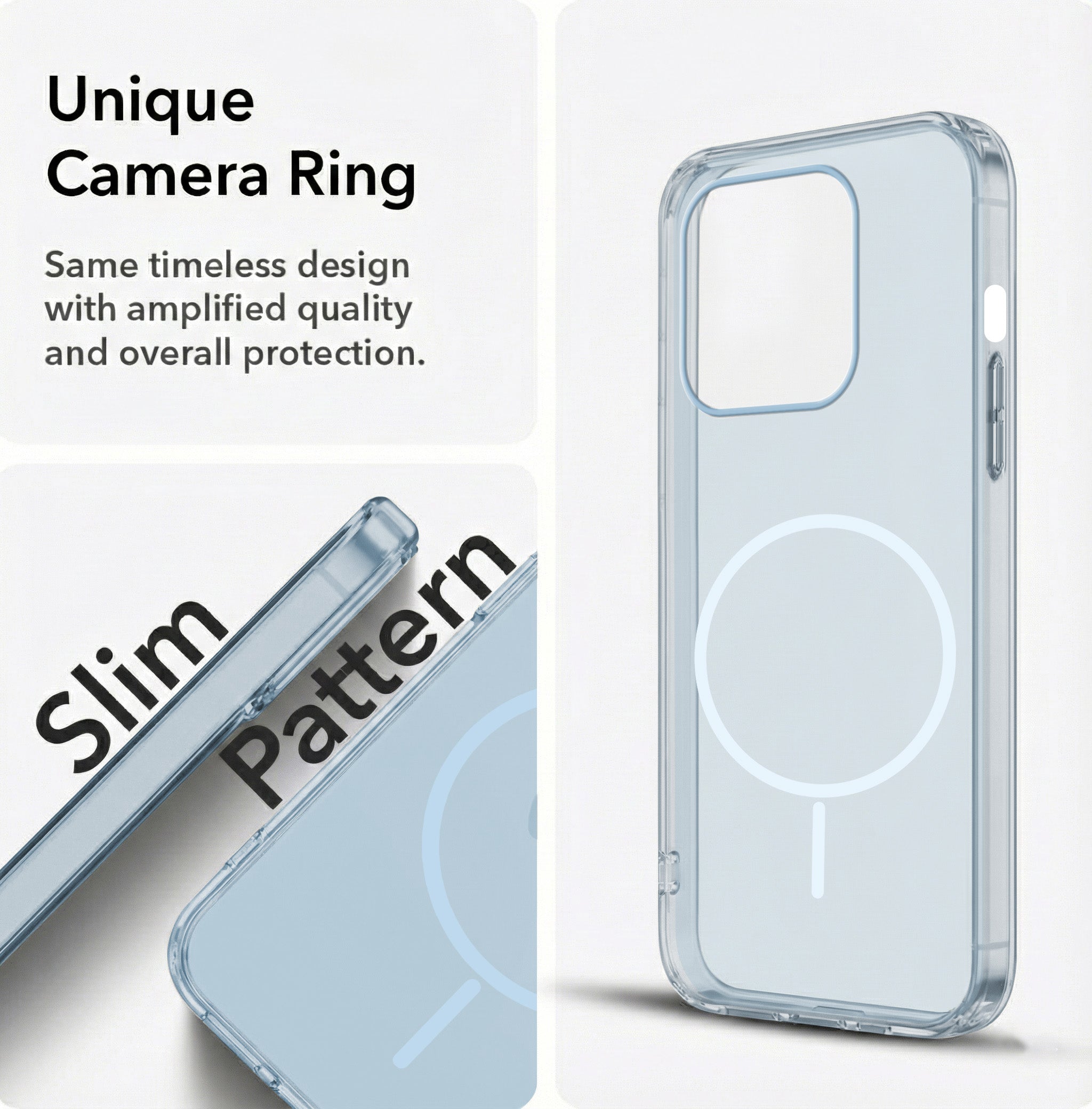 For Apple iPhone 13 Pro Max Back Cover Case Silicone (Slim Paper Thin | Camera Protection Bump | Minimalist Professional | Soft Flexible)