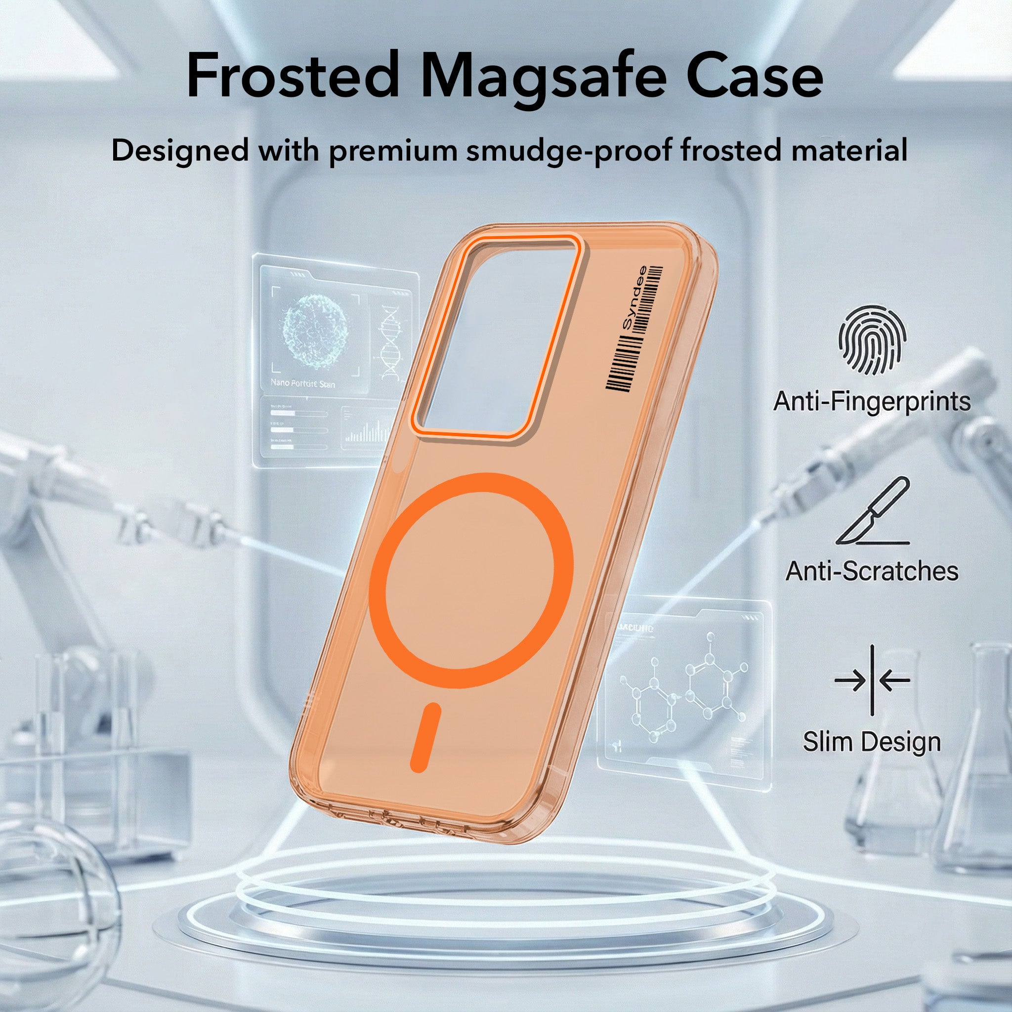 For Oppo A79 5G Back Cover Case (Soft Touch | Camera Bump Protection | MagSafe Compatible | Matte Finish)