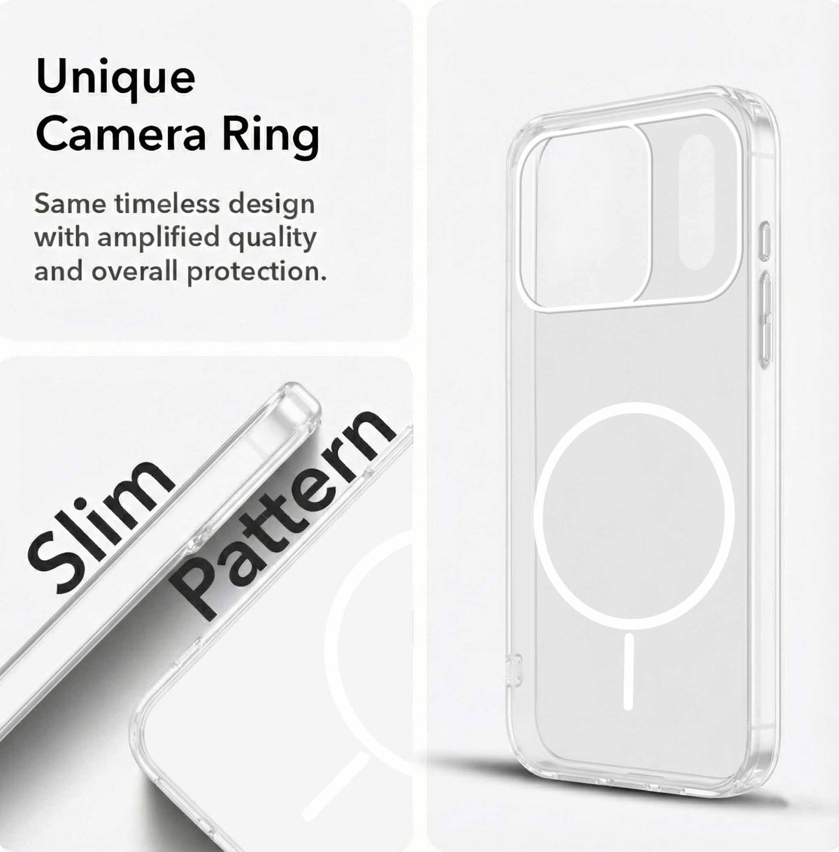 For iPhone 17 Pro Back Cover Case Silicone (Slim Paper Thin | Camera Protection Bump | Minimalist Professional | Soft Flexible)