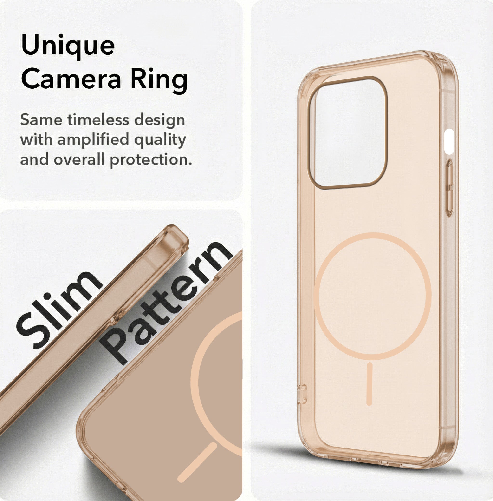 For Apple iPhone 14 Pro Max Back Cover Case Silicone (Slim Paper Thin | Camera Protection Bump | Minimalist Professional | Soft Flexible) "
