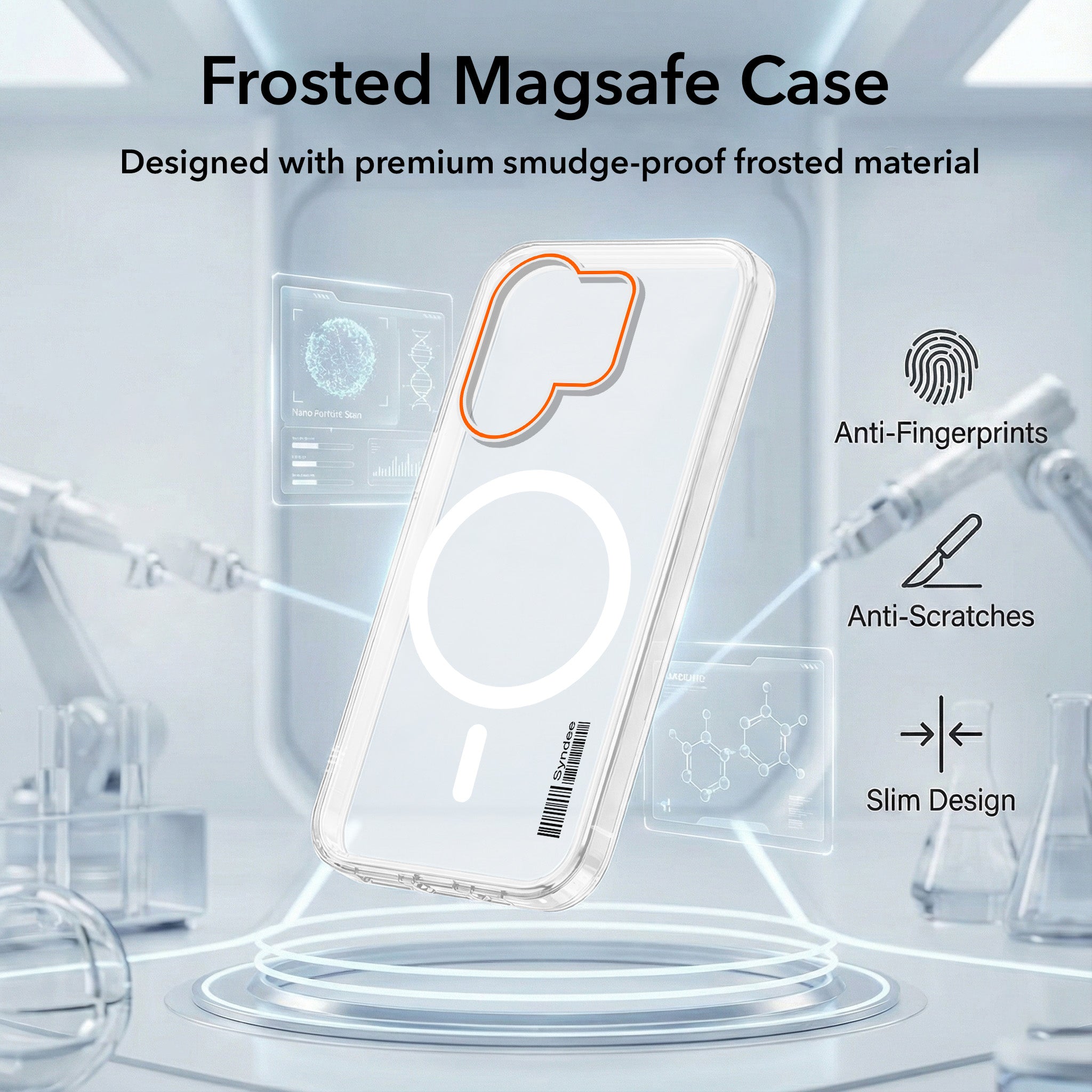 For Vivo V60 | Vivo T4 Pro Back Cover Case (Soft Touch | Camera Bump Protection | MagSafe Compatible | Matte Finish)