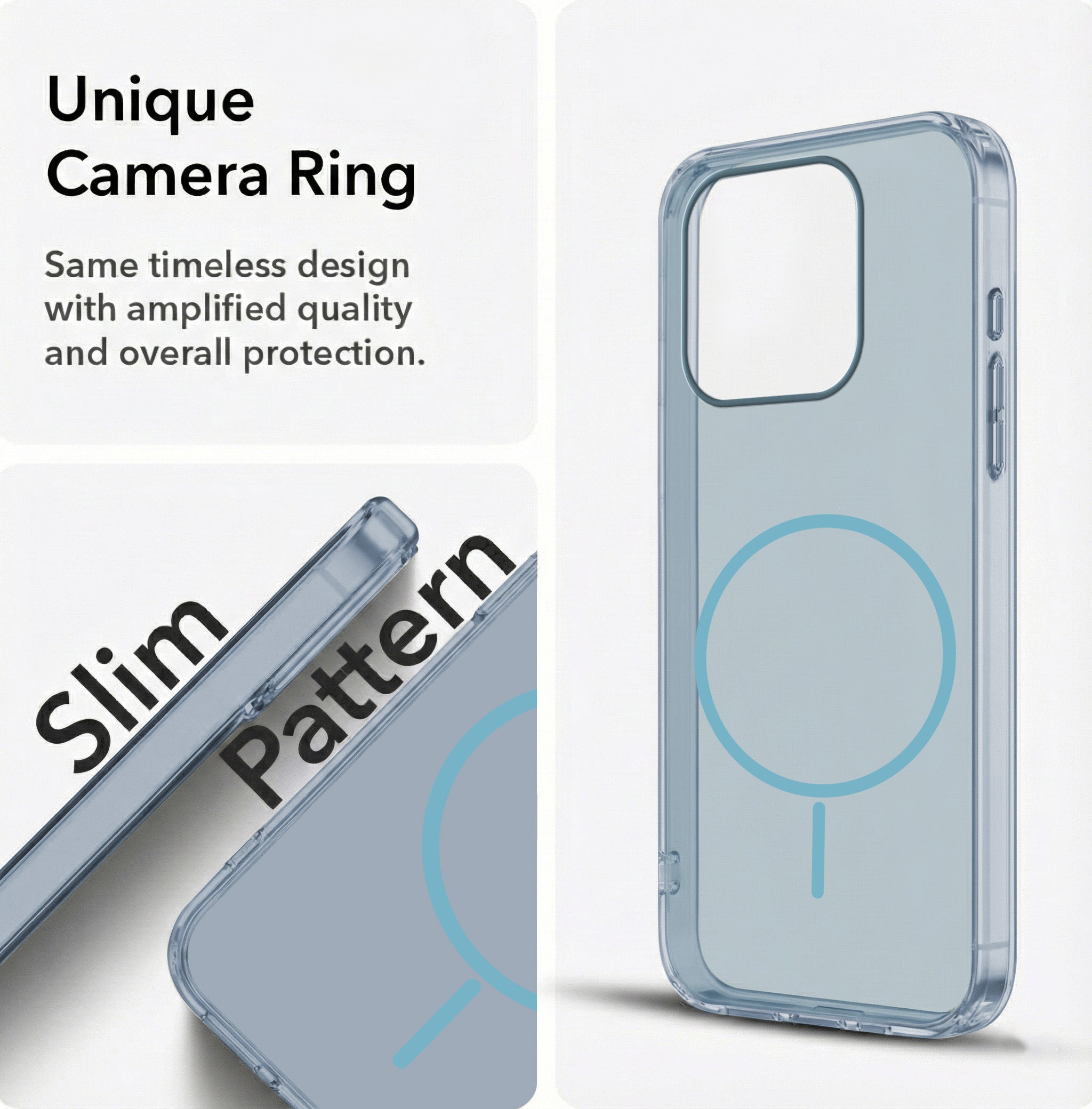 For Apple iPhone 16 Pro Back Cover Case Silicone (Slim Paper Thin | Camera Protection Bump | Minimalist Professional | Soft Flexible)
