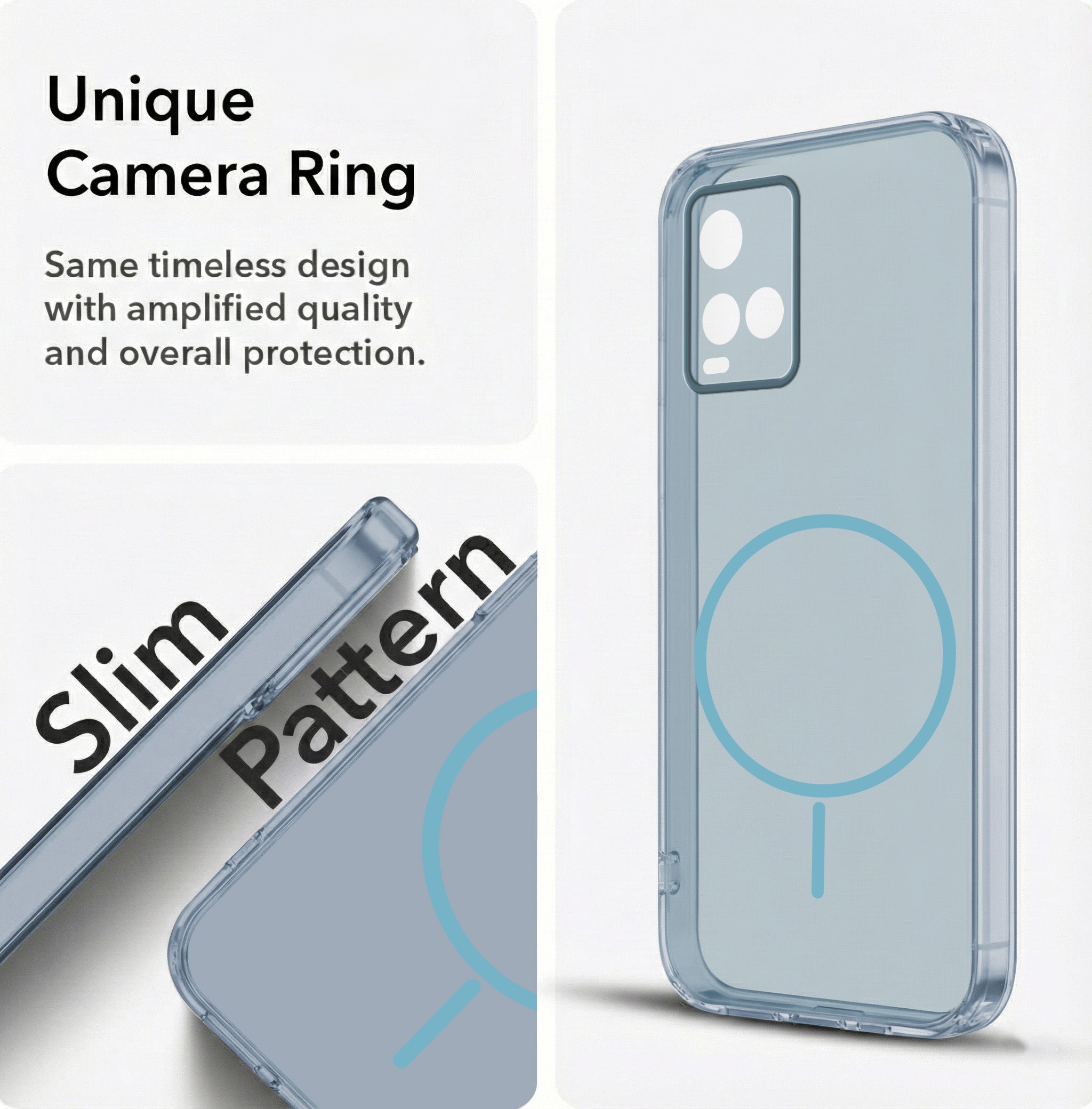For Vivo Y21 2021 Back Cover Case Silicone (Slim Paper Thin | Camera Protection Bump | Minimalist Professional | Soft Flexible)