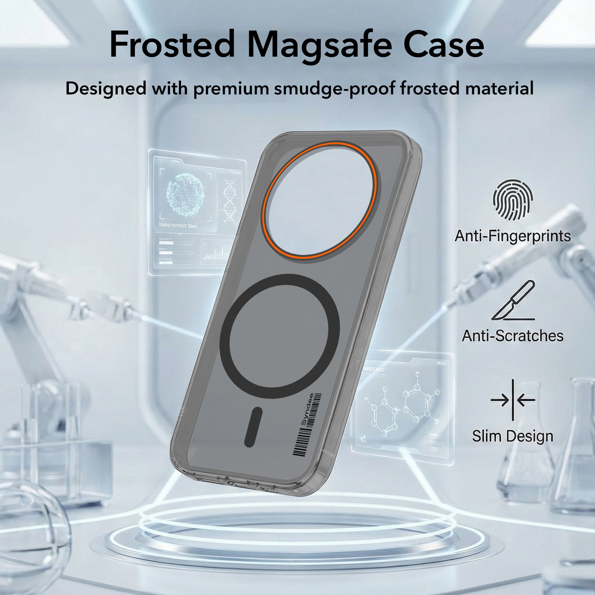 For Vivo iQOO Z10 Back Cover Case (Soft Touch | Camera Bump Protection | MagSafe Compatible | Matte Finish)