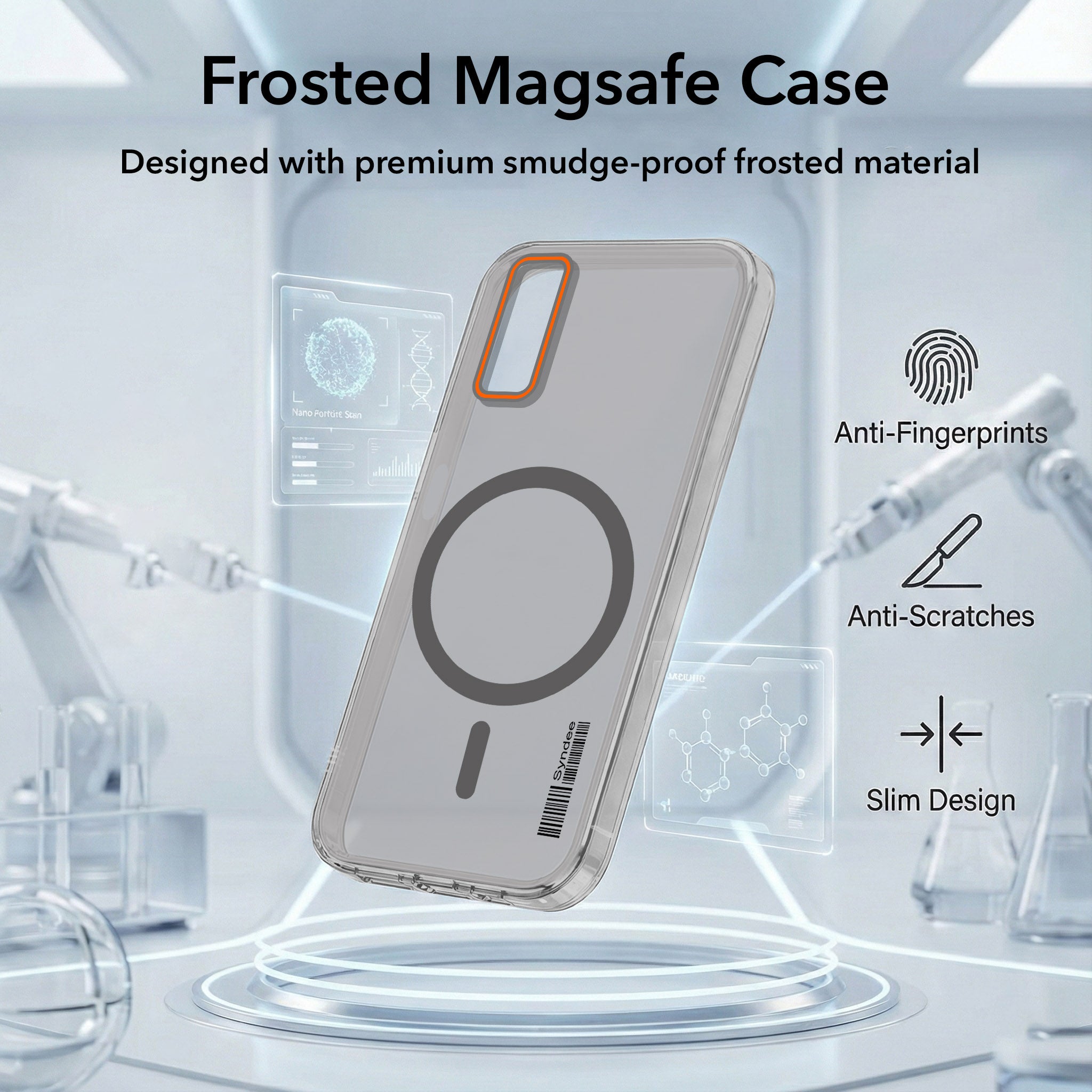 For Vivo Y20 | Y20i Back Cover Case (Soft Touch | Camera Bump Protection | MagSafe Compatible | Matte Finish)