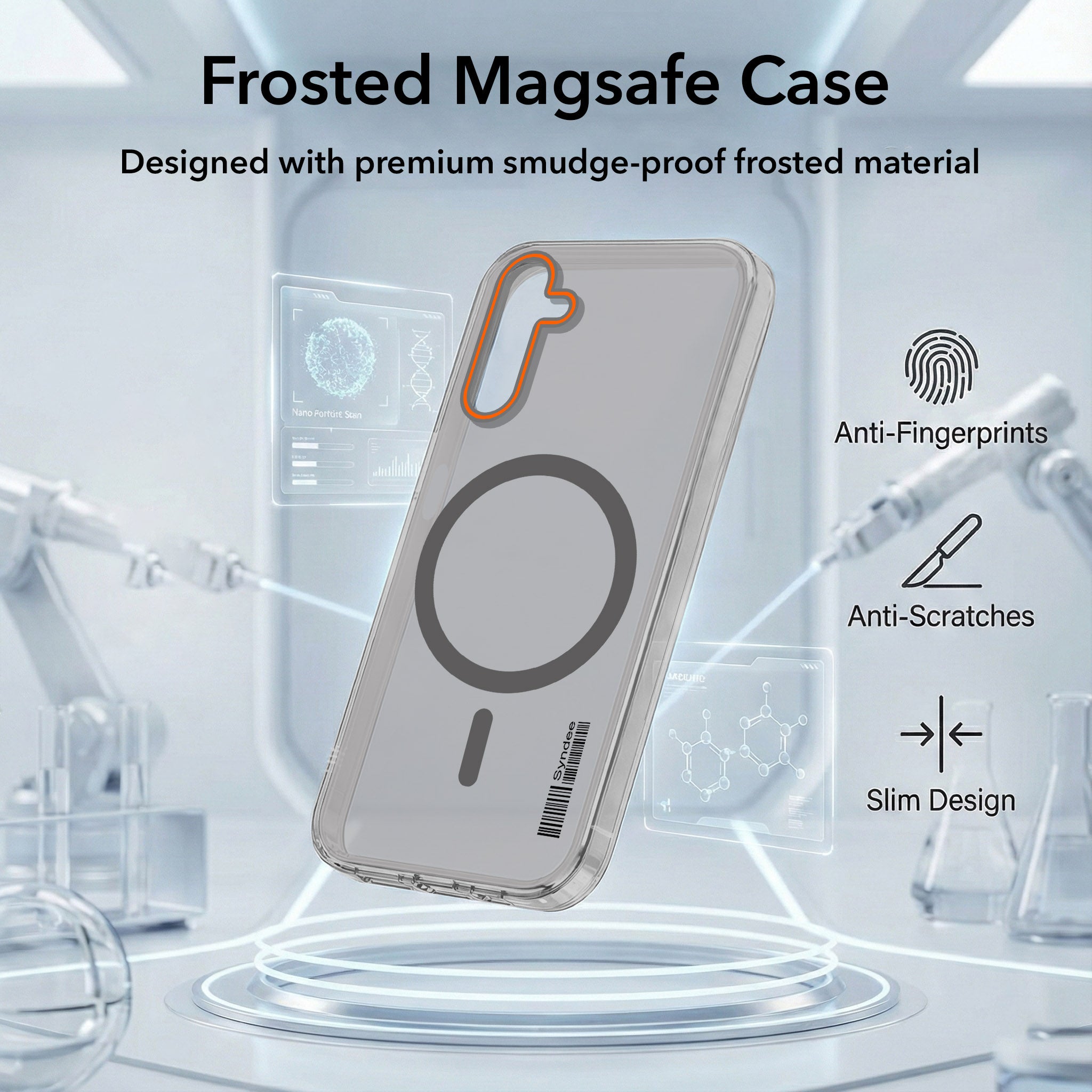 For Samsung Galaxy A14 4G | 5G Back Cover Case (Soft Touch | Camera Bump Protection | MagSafe Compatible | Matte Finish)
