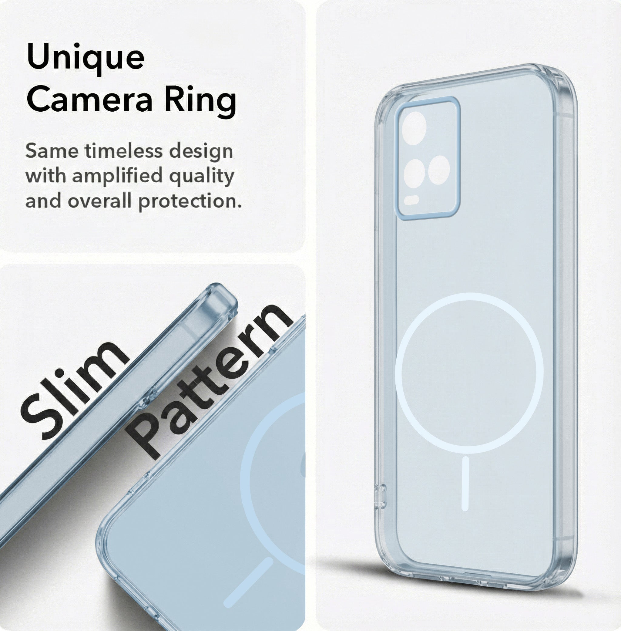 For Vivo Y21 2021 Back Cover Case Silicone (Slim Paper Thin | Camera Protection Bump | Minimalist Professional | Soft Flexible)