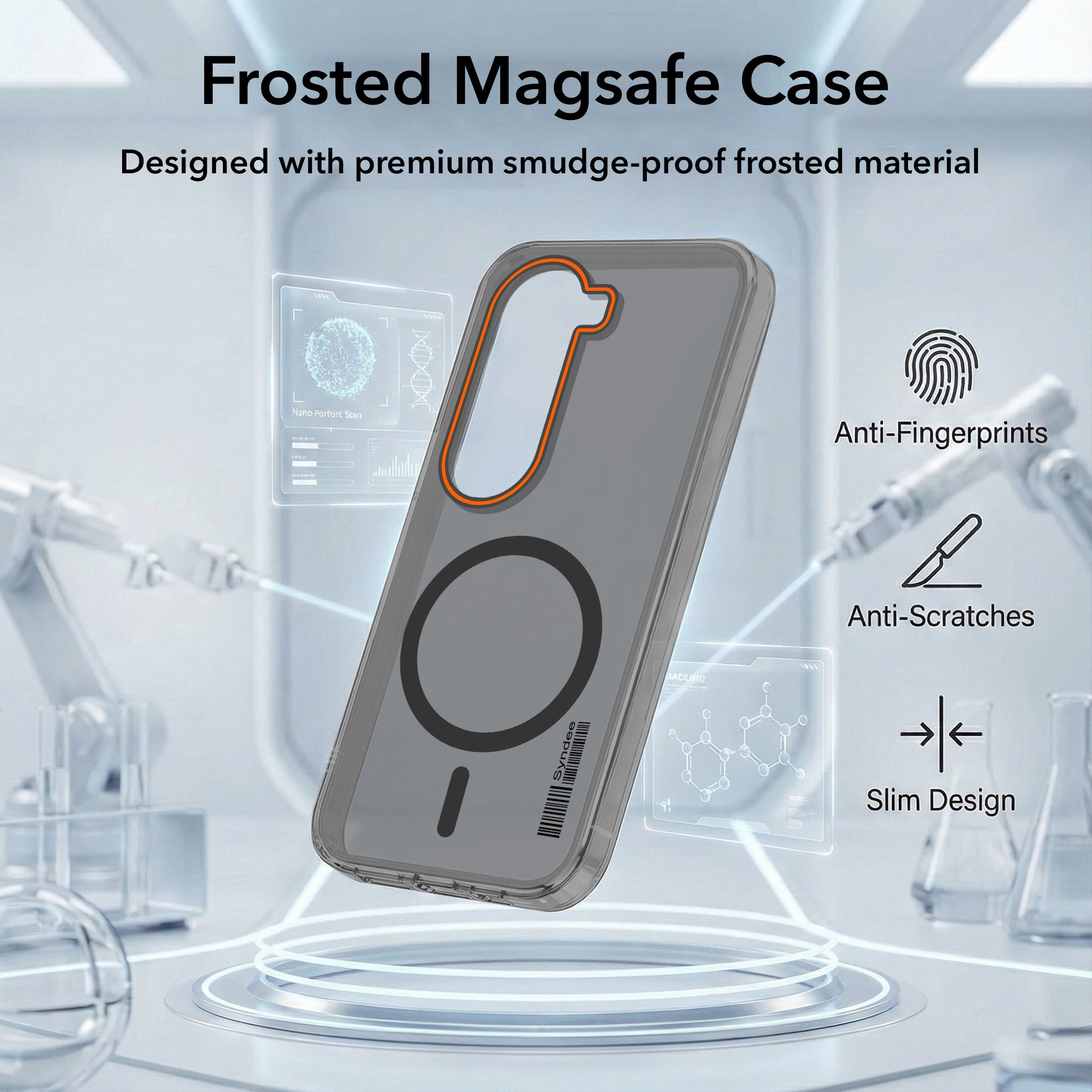 For Vivo iQOO Z9s Back Cover Case (Soft Touch | Camera Bump Protection | MagSafe Compatible | Matte Finish)