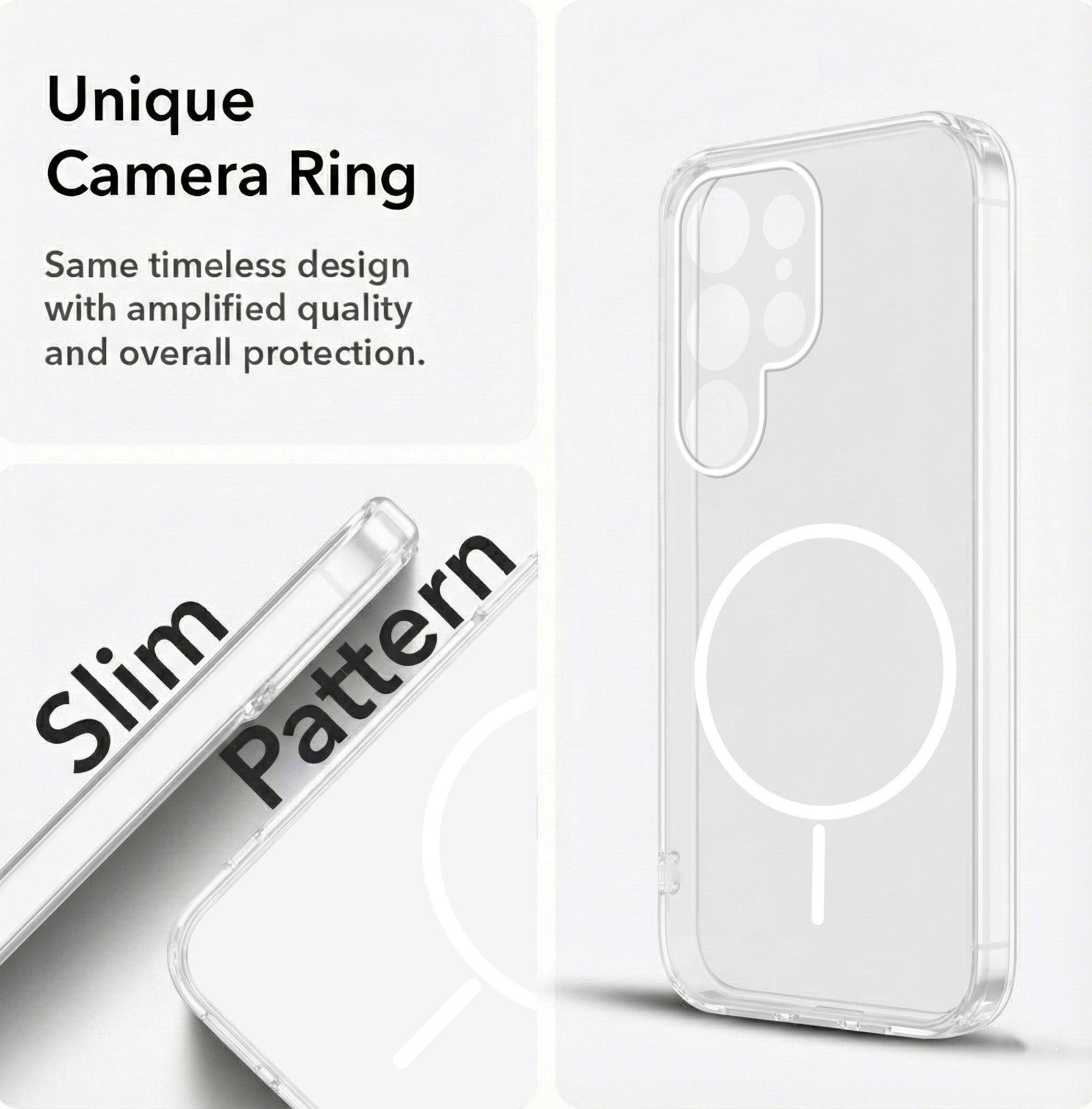 For Samsung Galaxy S23 Ultra Back Cover Case  Silicone (Slim Paper Thin | Camera Protection Bump | Minimalist Professional | Soft Flexible)