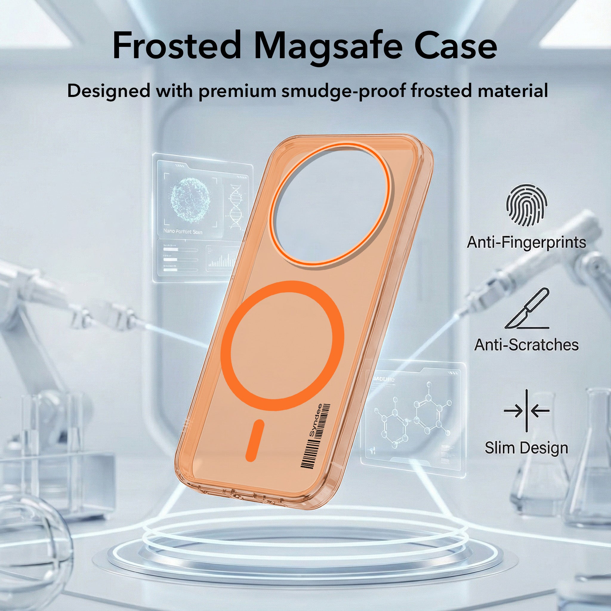 For Vivo T4 Back Cover Case (Soft Touch | Camera Bump Protection | MagSafe Compatible | Matte Finish)