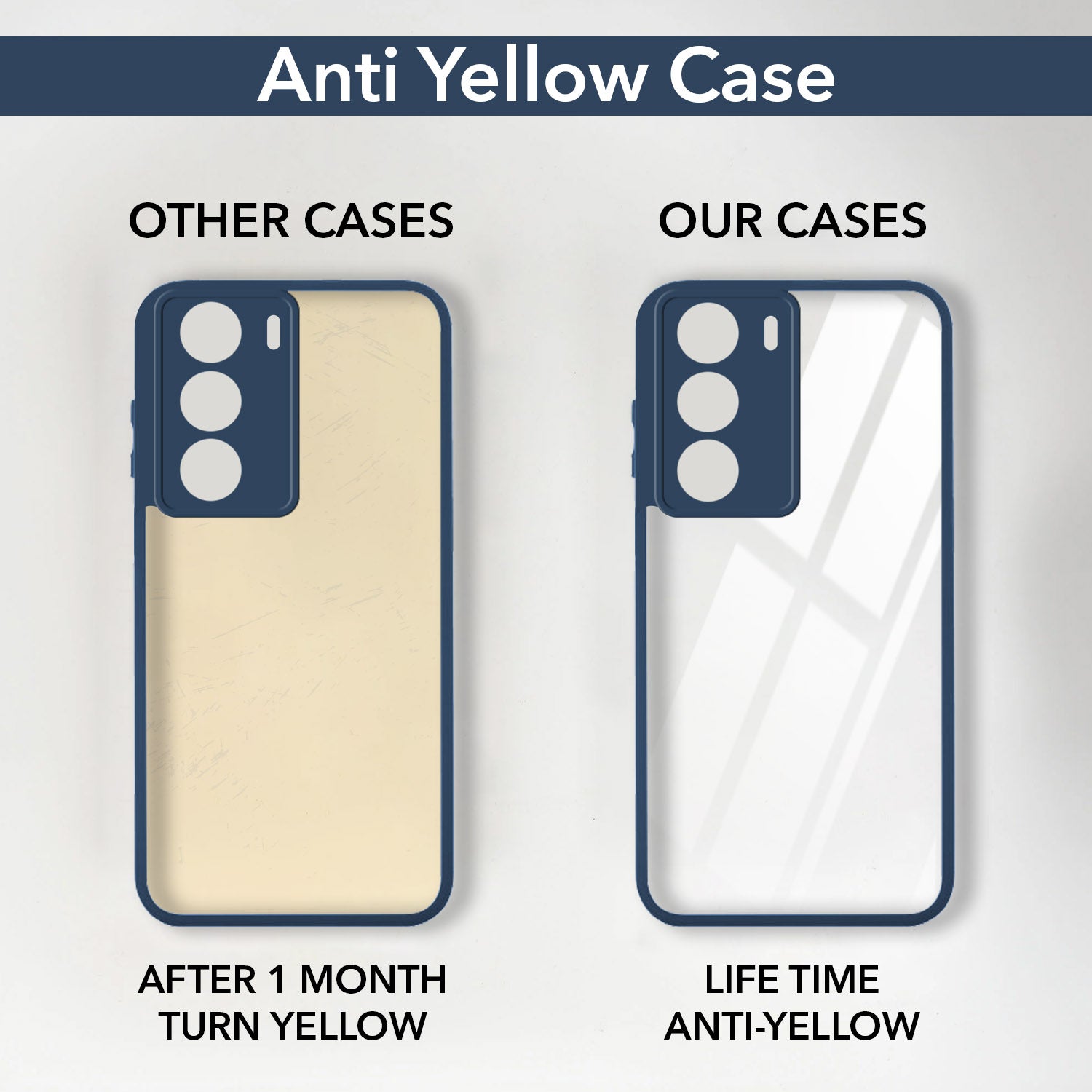 For Realme Narzo 80 Lite 5G Back Cover Case Ultra-Hybrid (Lifetime Anti Yellow | Anti Scratch | Crystal Clear Shockproof)