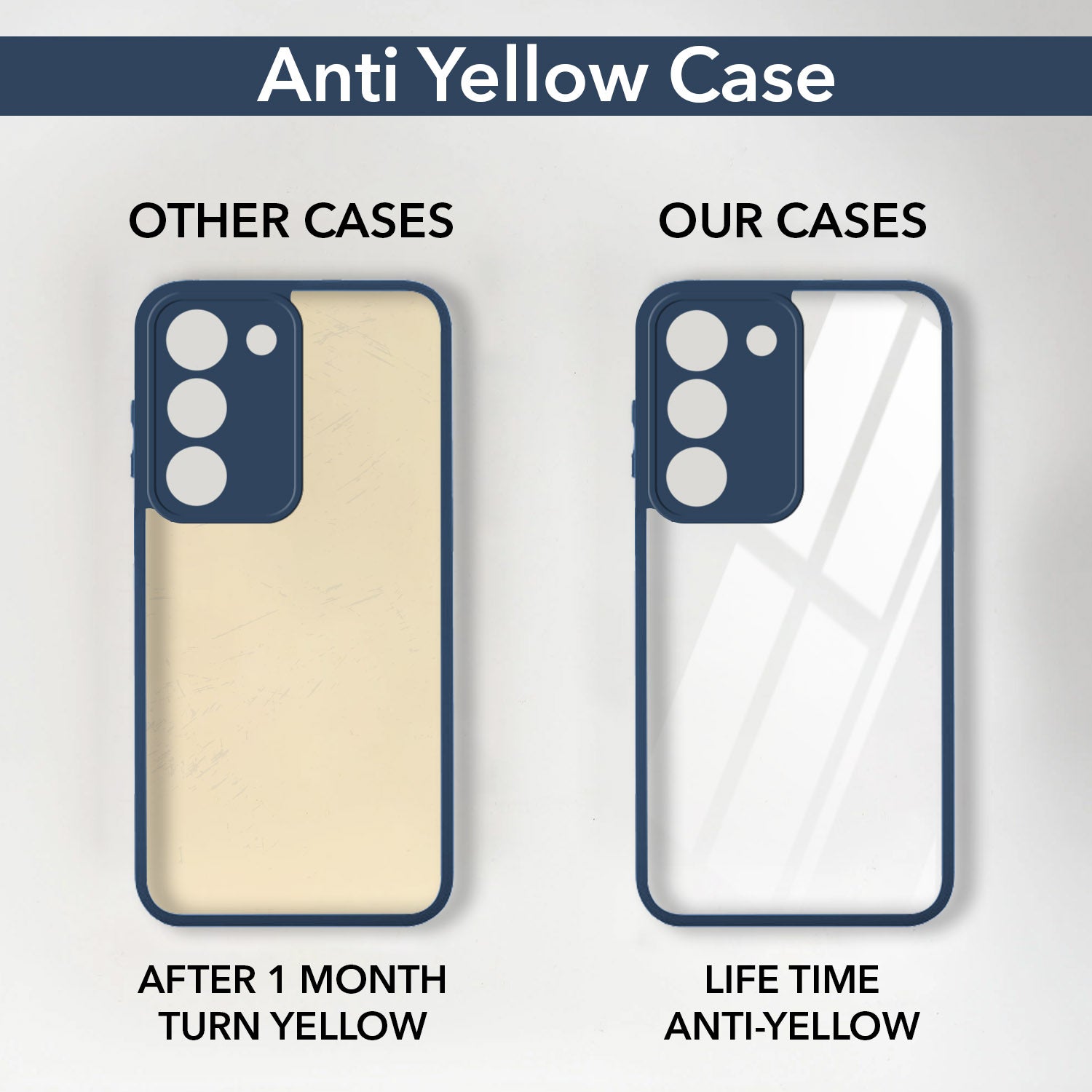 For Realme P4 Lite 5G | Narzo 100 Lite 5G Back Cover Case Ultra-Hybrid (Lifetime Anti Yellow | Anti Scratch | Crystal Clear Shockproof)