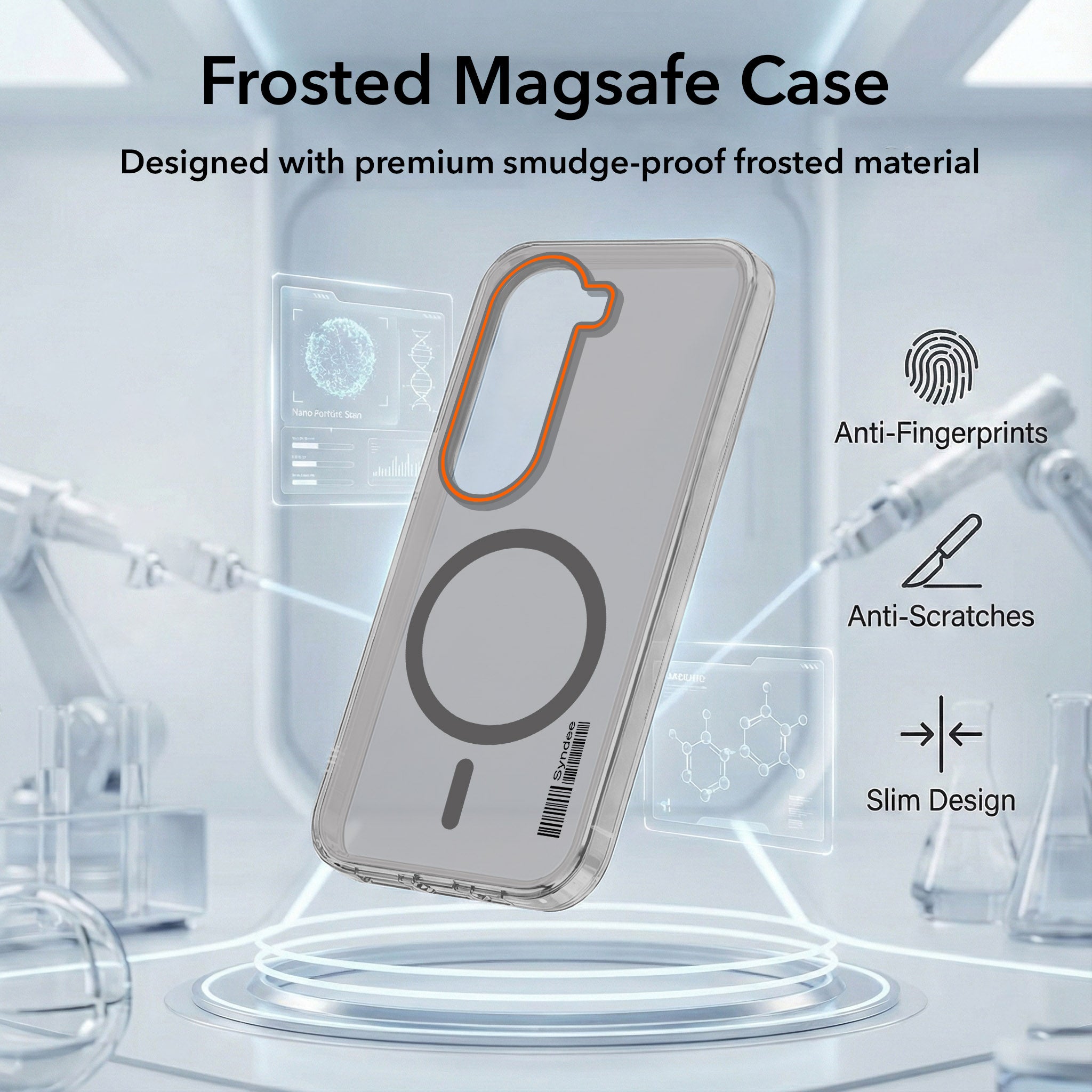 For Vivo iQOO Z9s Back Cover Case (Soft Touch | Camera Bump Protection | MagSafe Compatible | Matte Finish)
