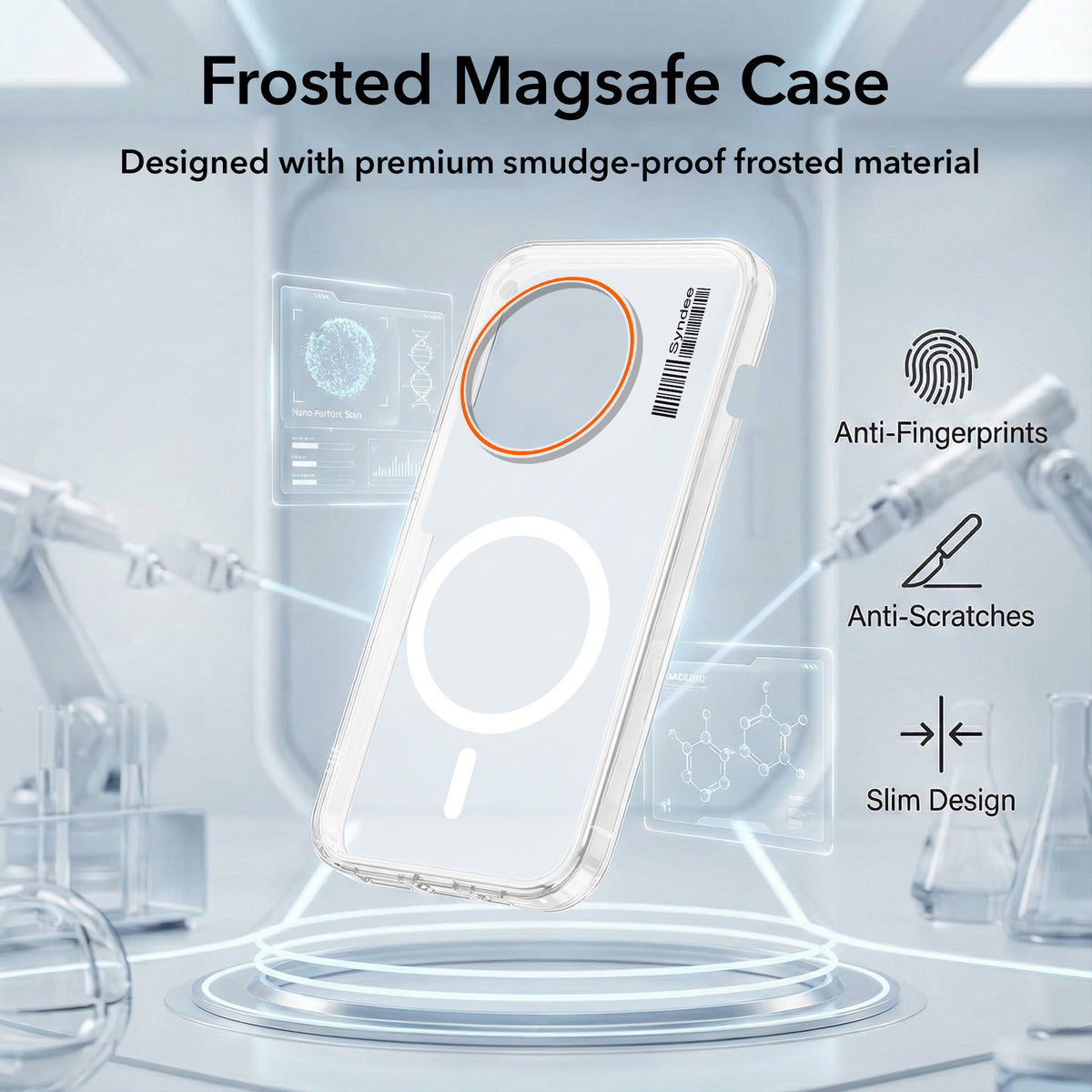 For OnePlus 12R 5G Back Cover Case (Soft Touch | Camera Bump Protection | MagSafe Compatible | Matte Finish)