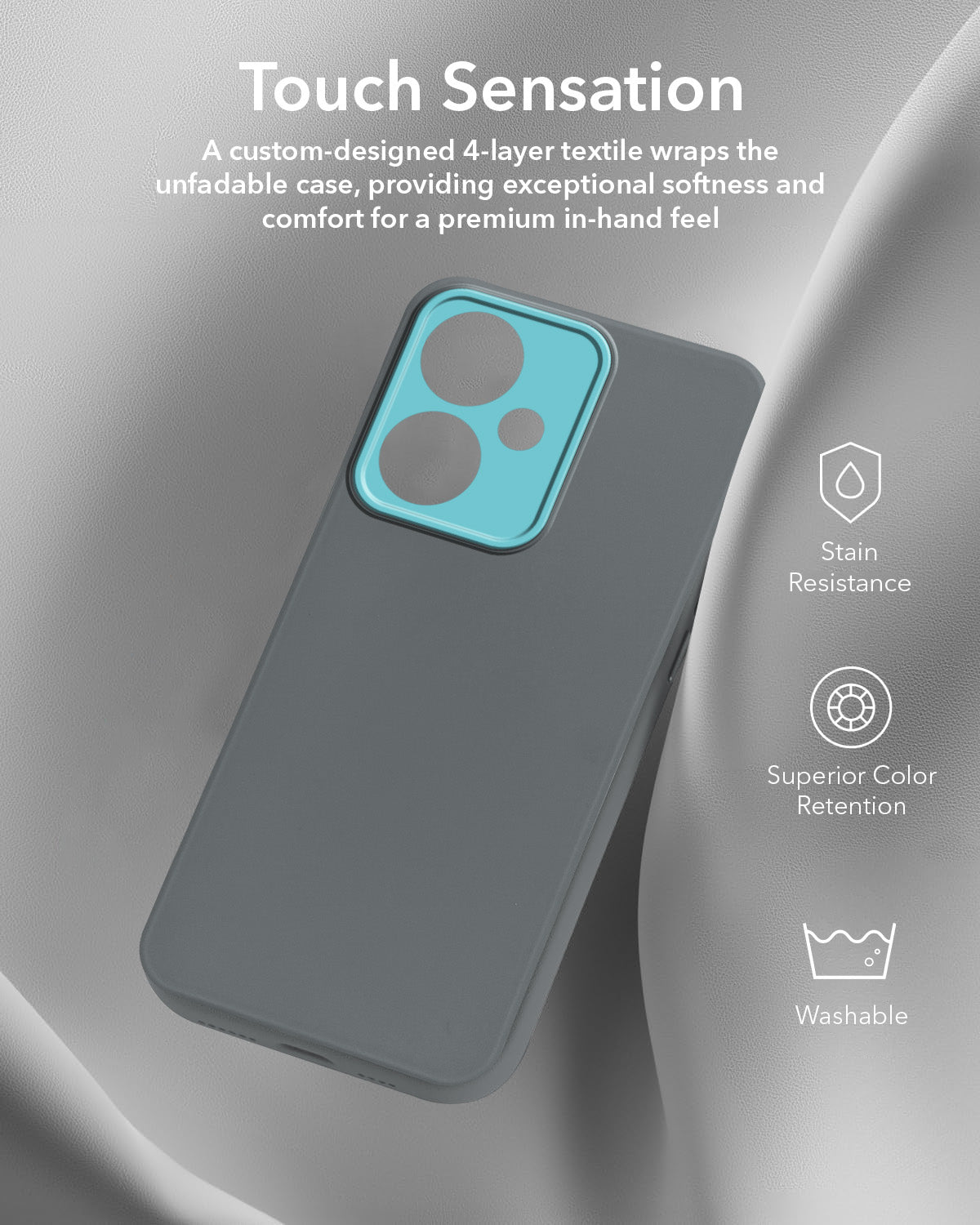 For Redmi 13C 5G Back Cover Case (Dual Color Matte Finish | Full Camera Protection | Sleek and Professional)