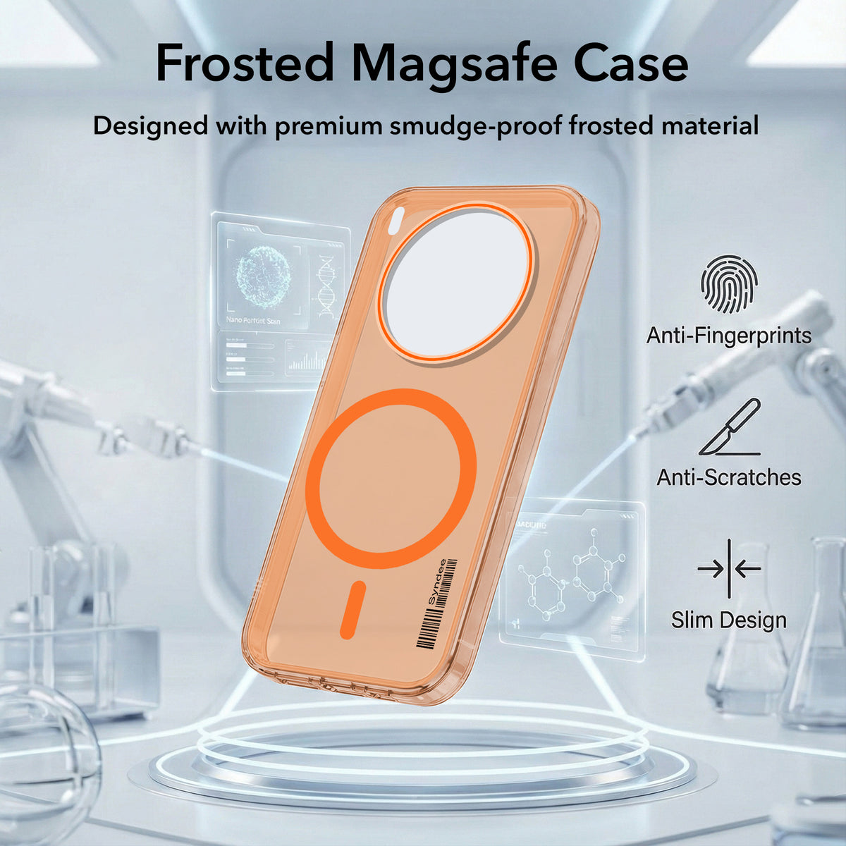 For Vivo X300 5G Back Cover Case (Soft Touch | Camera Bump Protection | MagSafe Compatible | Matte Finish)