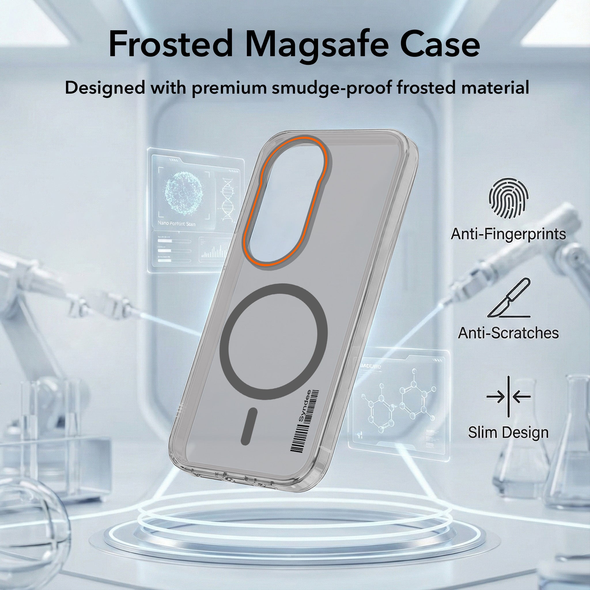 For Vivo iQOO Z10R Back Cover Case (Soft Touch | Camera Bump Protection | MagSafe Compatible | Matte Finish)