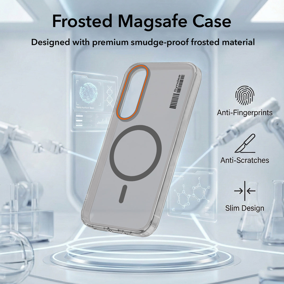 For Vivo V70 FE 5G Back Cover Case (Soft Touch | Camera Bump Protection | MagSafe Compatible | Matte Finish)