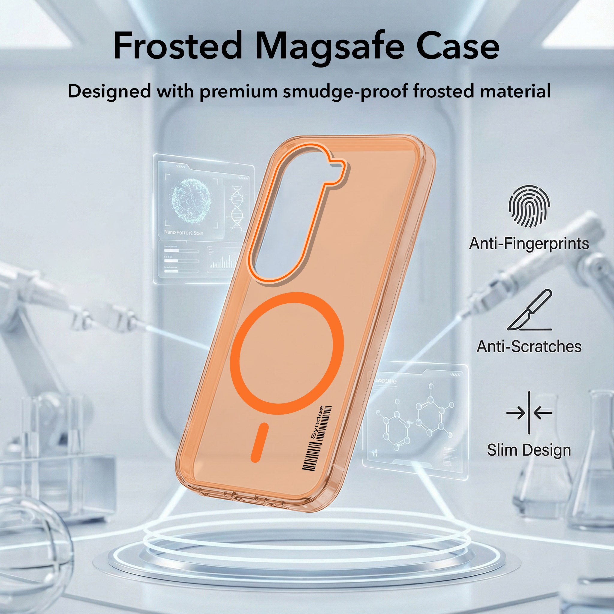 For Vivo iQOO Z9s Back Cover Case (Soft Touch | Camera Bump Protection | MagSafe Compatible | Matte Finish)