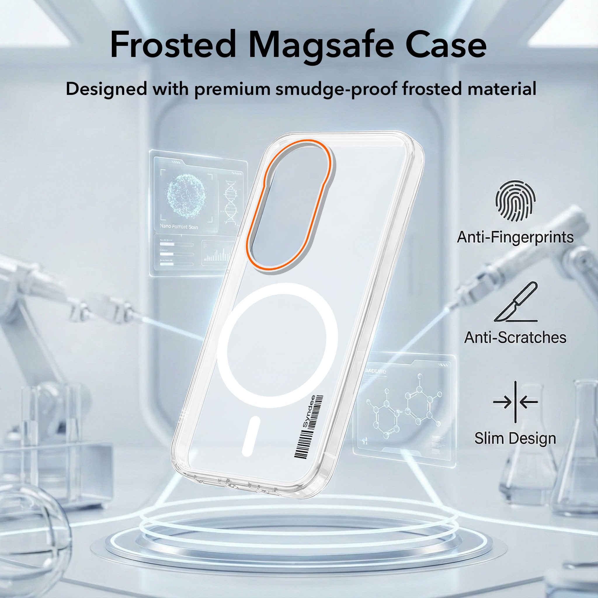 For Vivo iQOO Z10R Back Cover Case (Soft Touch | Camera Bump Protection | MagSafe Compatible | Matte Finish)