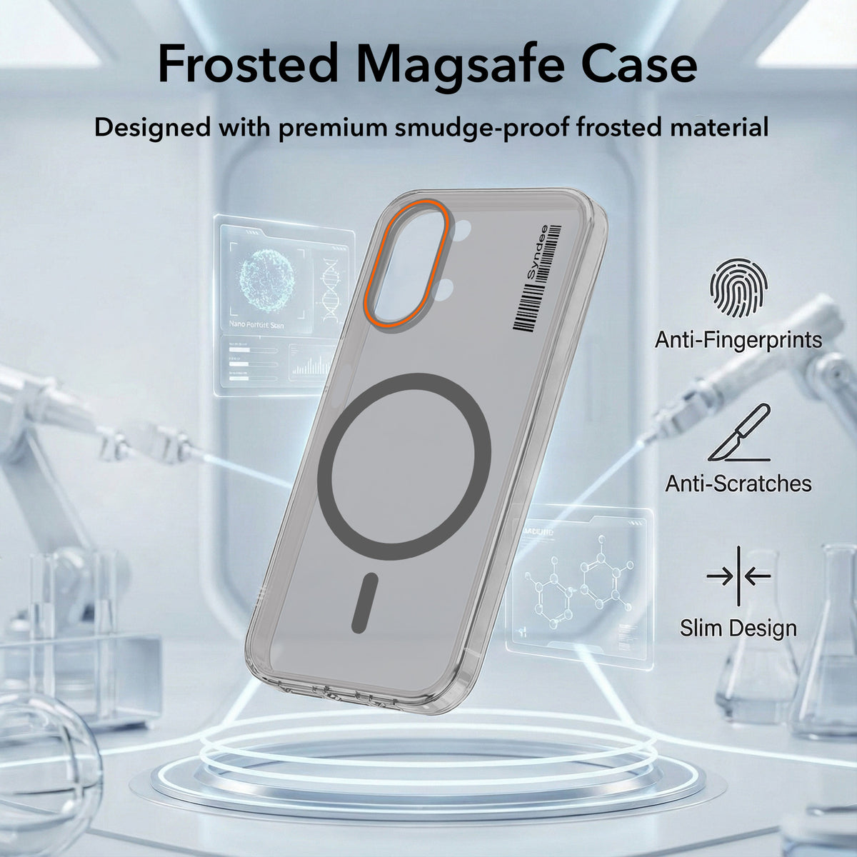 For Vivo Y05 4G | Vivo T5 Lite 5G Back Cover Case (Soft Touch | Camera Bump Protection | MagSafe Compatible | Matte Finish)