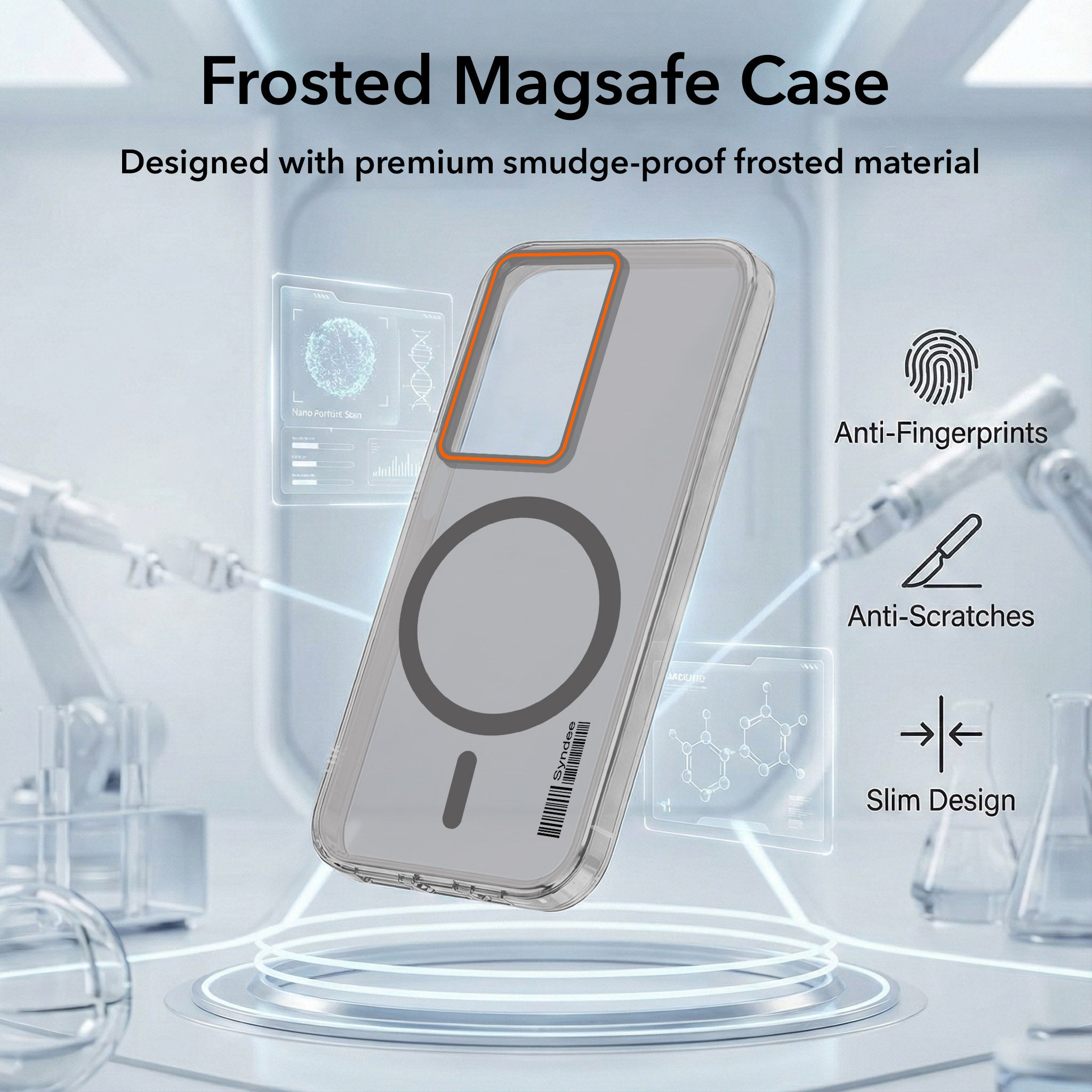 For Realme P3 lite Back Cover Case (Soft Touch | Camera Bump Protection | MagSafe Compatible | Matte Finish)
