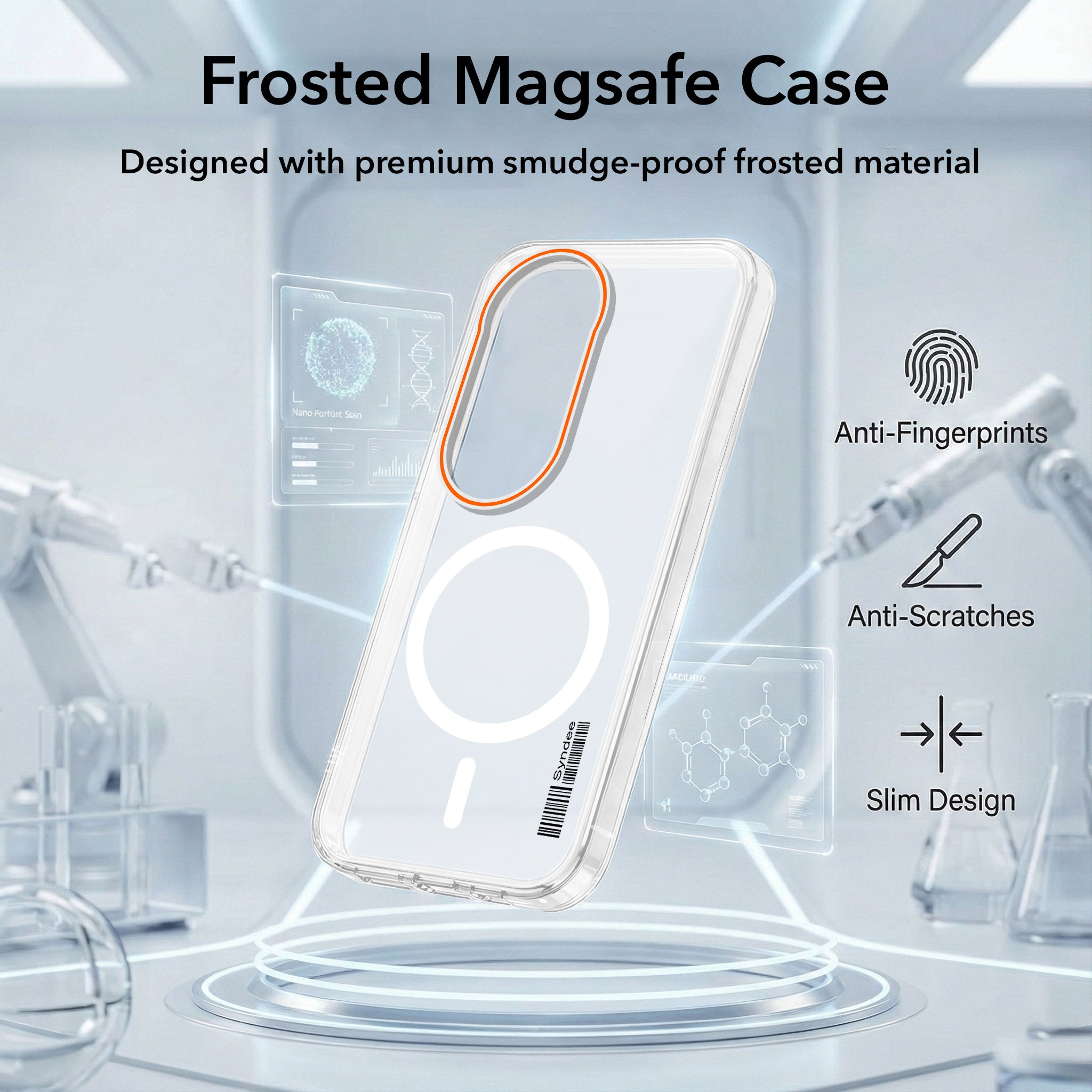 For Vivo T4 Ultra Back Cover Case (Soft Touch | Camera Bump Protection | MagSafe Compatible | Matte Finish)