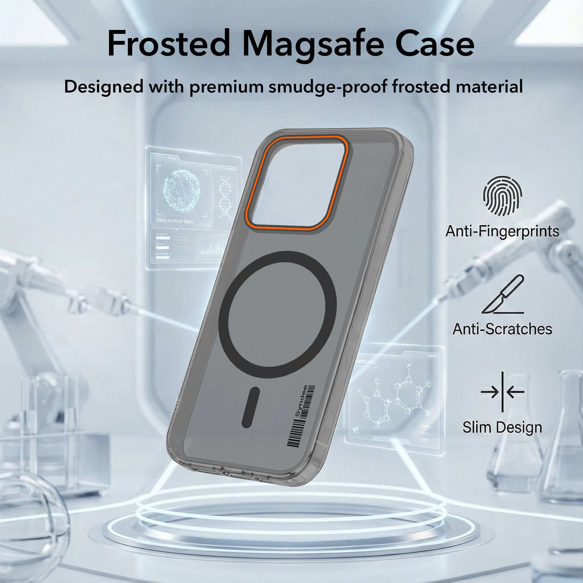 For Motorola Moto Edge 60 Fusion Back Cover Case (Soft Touch | Camera Bump Protection | MagSafe Compatible | Matte Finish)