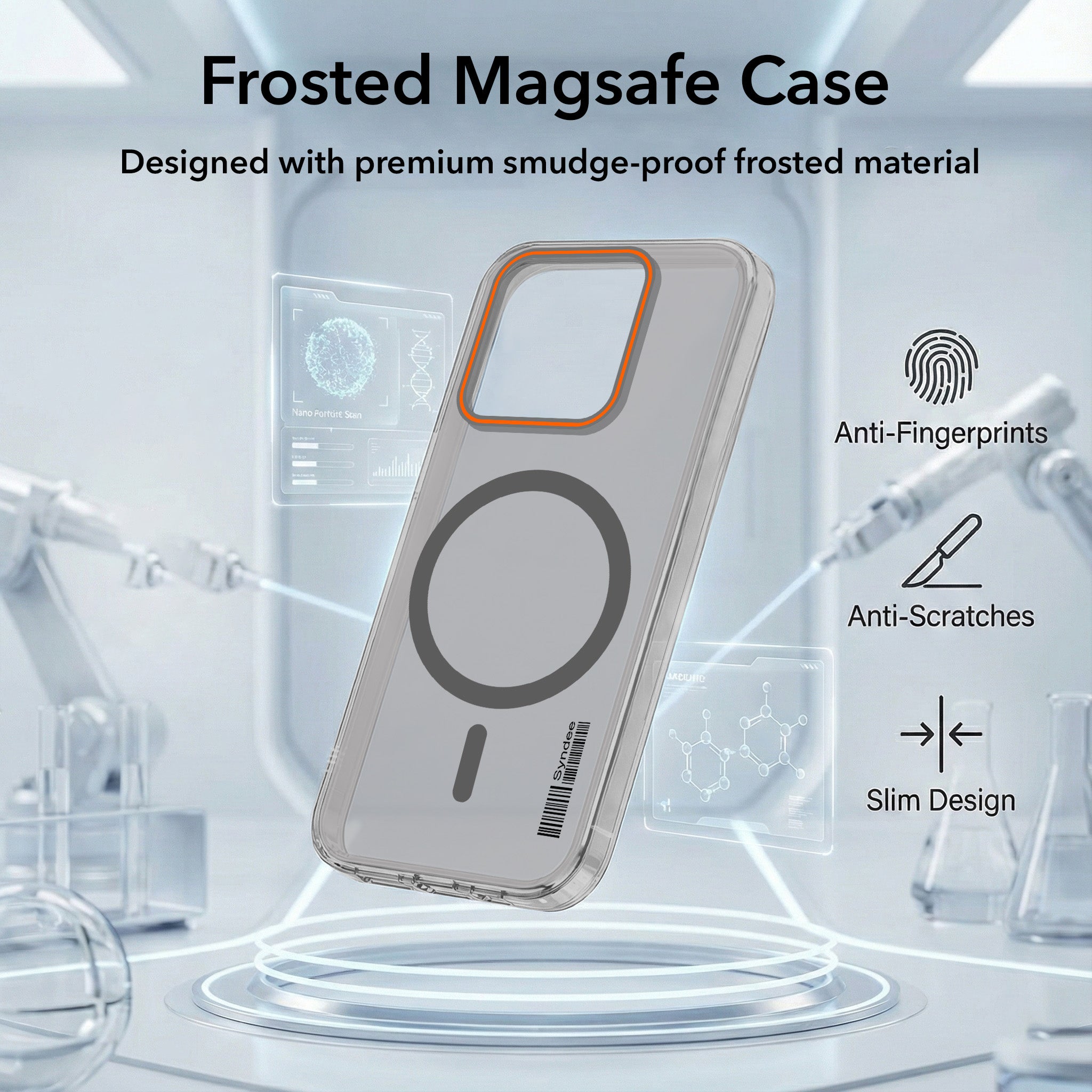 For Motorola Moto Edge 60 Fusion Back Cover Case (Soft Touch | Camera Bump Protection | MagSafe Compatible | Matte Finish)