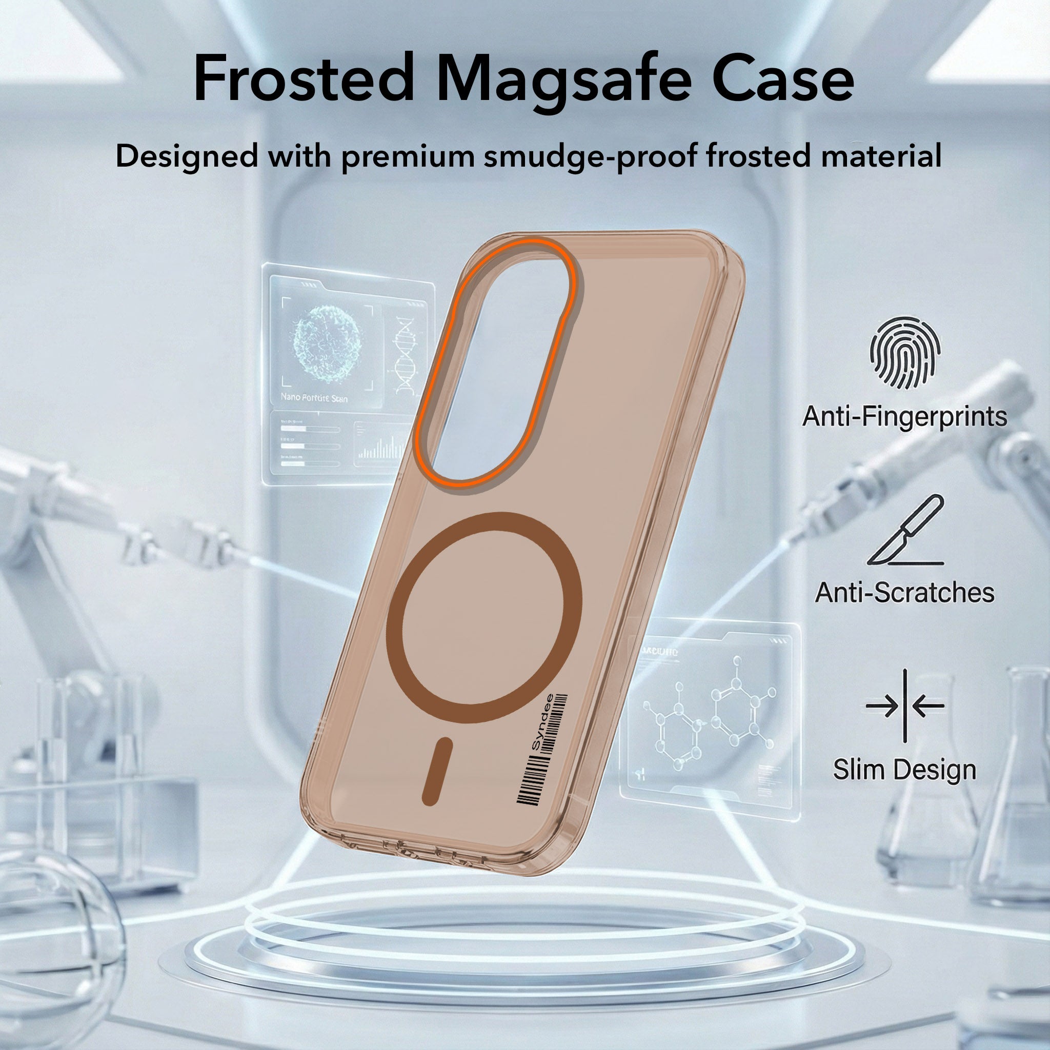 For Vivo T4 Ultra Back Cover Case (Soft Touch | Camera Bump Protection | MagSafe Compatible | Matte Finish)