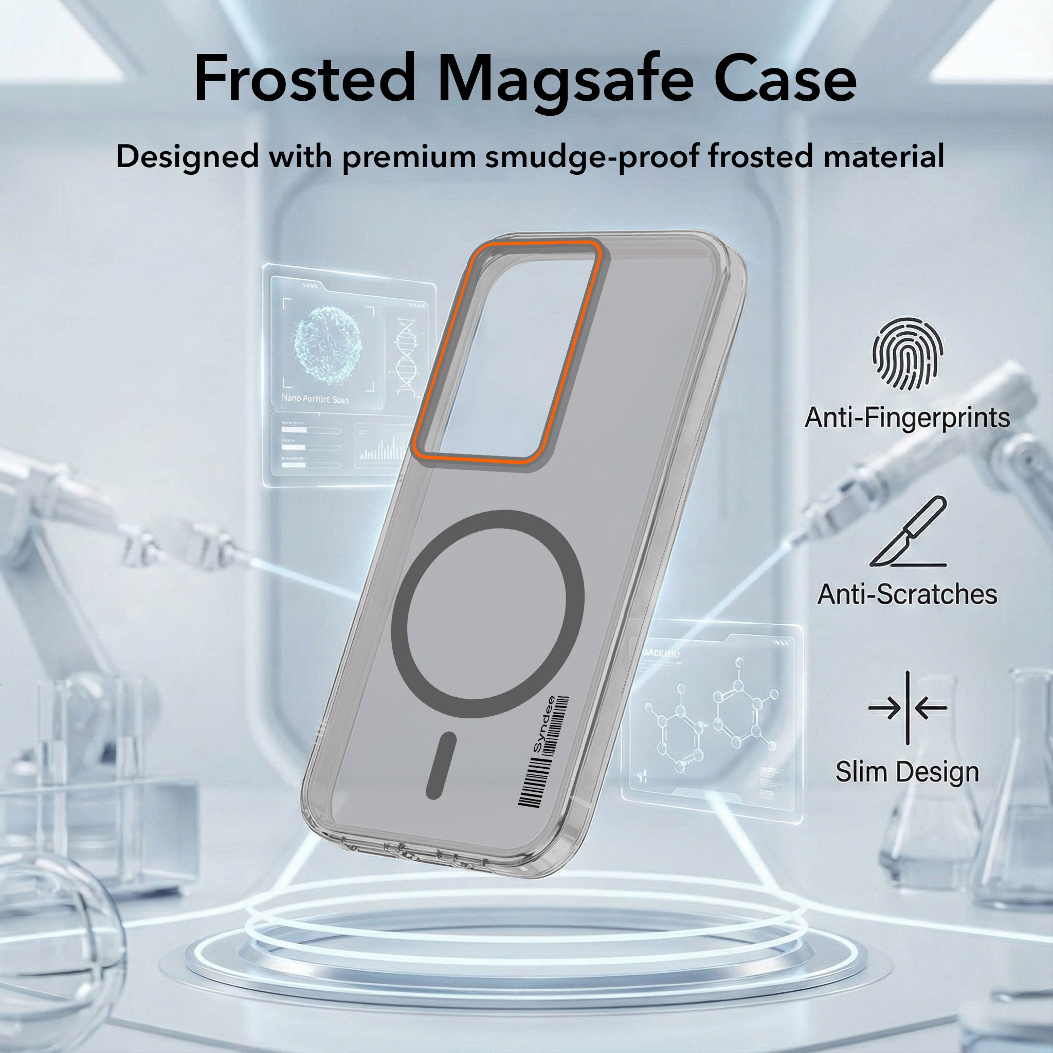 For Vivo Y200e Back Cover Case (Soft Touch | Camera Bump Protection | MagSafe Compatible | Matte Finish)