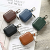 TWS Earphones Universal Leather Zip Pouch