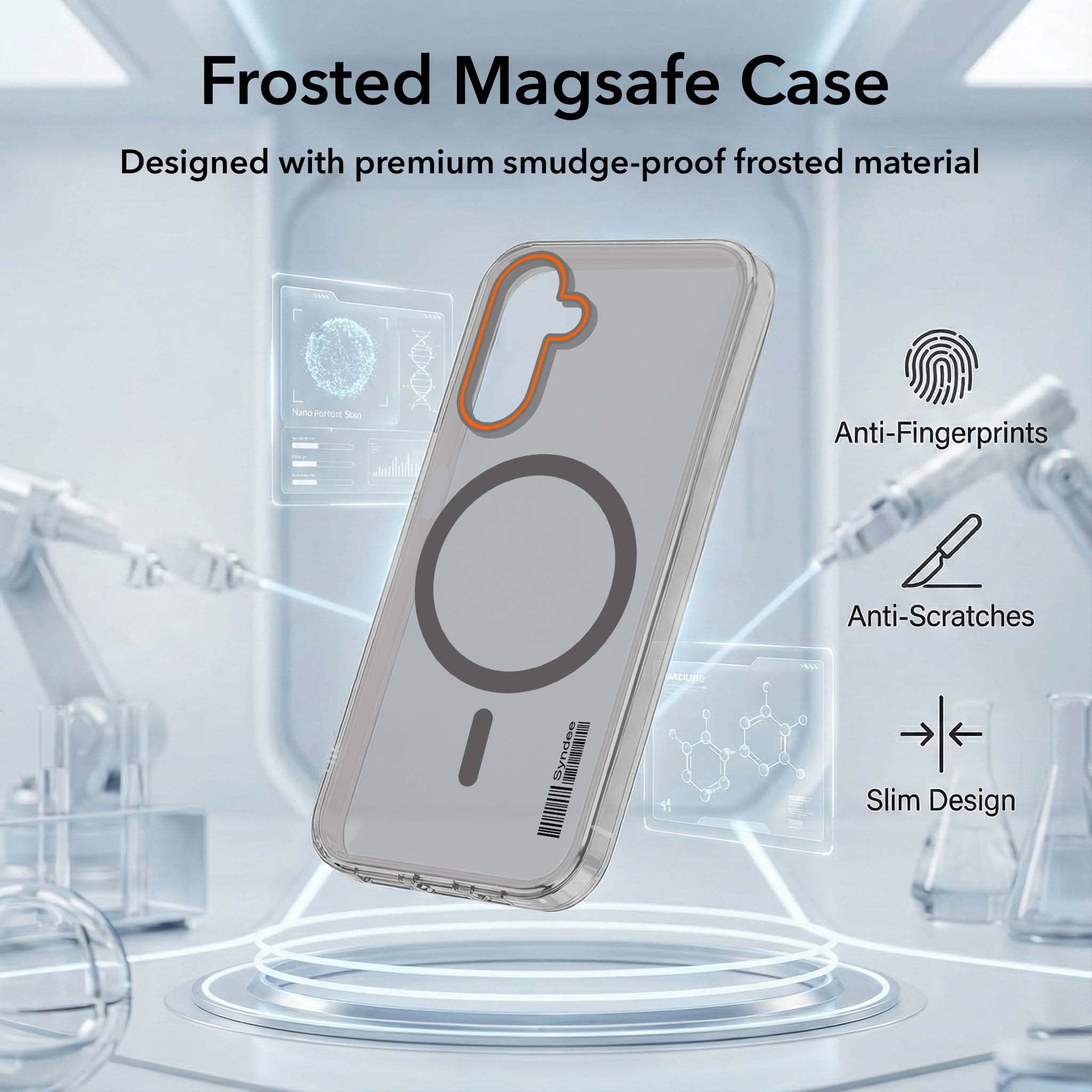 For Samsung Galaxy A26 5G Back Cover Case (Soft Touch | Camera Bump Protection | MagSafe Compatible | Matte Finish)