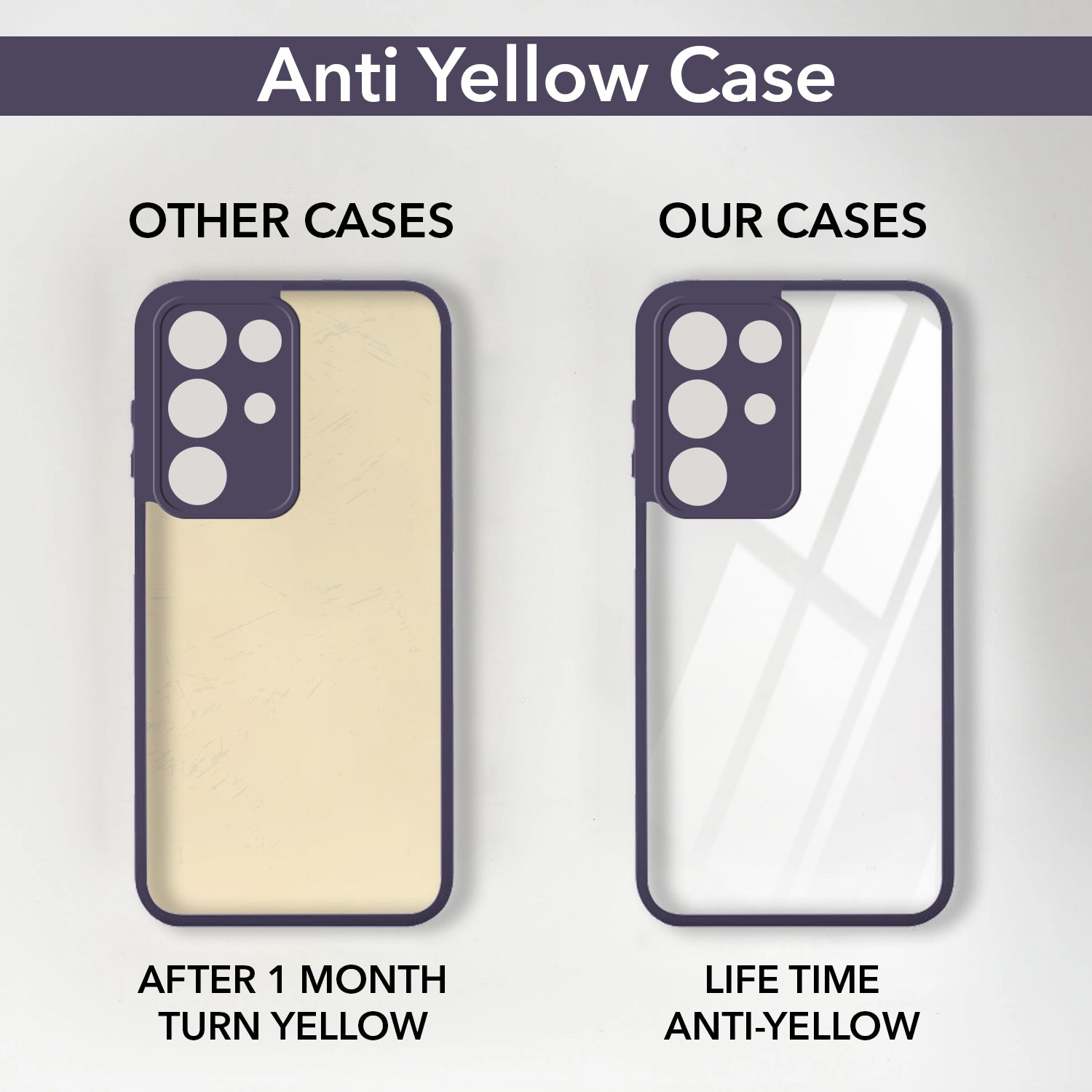 For Realme 15X Back Cover Case Ultra-Hybrid (Lifetime Anti Yellow | Anti Scratch | Crystal Clear Shockproof)