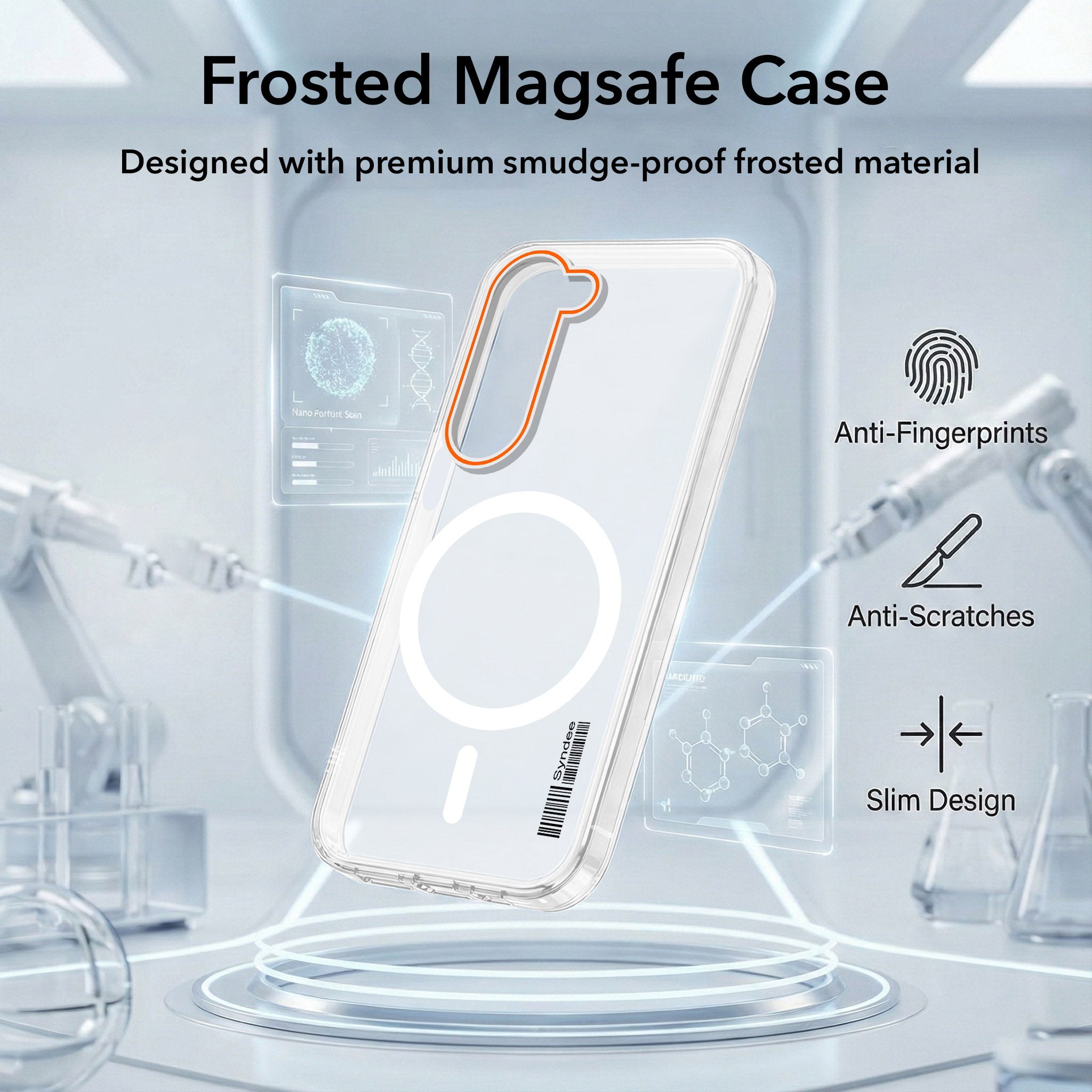 For Vivo Y19 | Vivo Y19e | Vivo T4 Lite Back Cover Case (Soft Touch | Camera Bump Protection | MagSafe Compatible | Matte Finish)