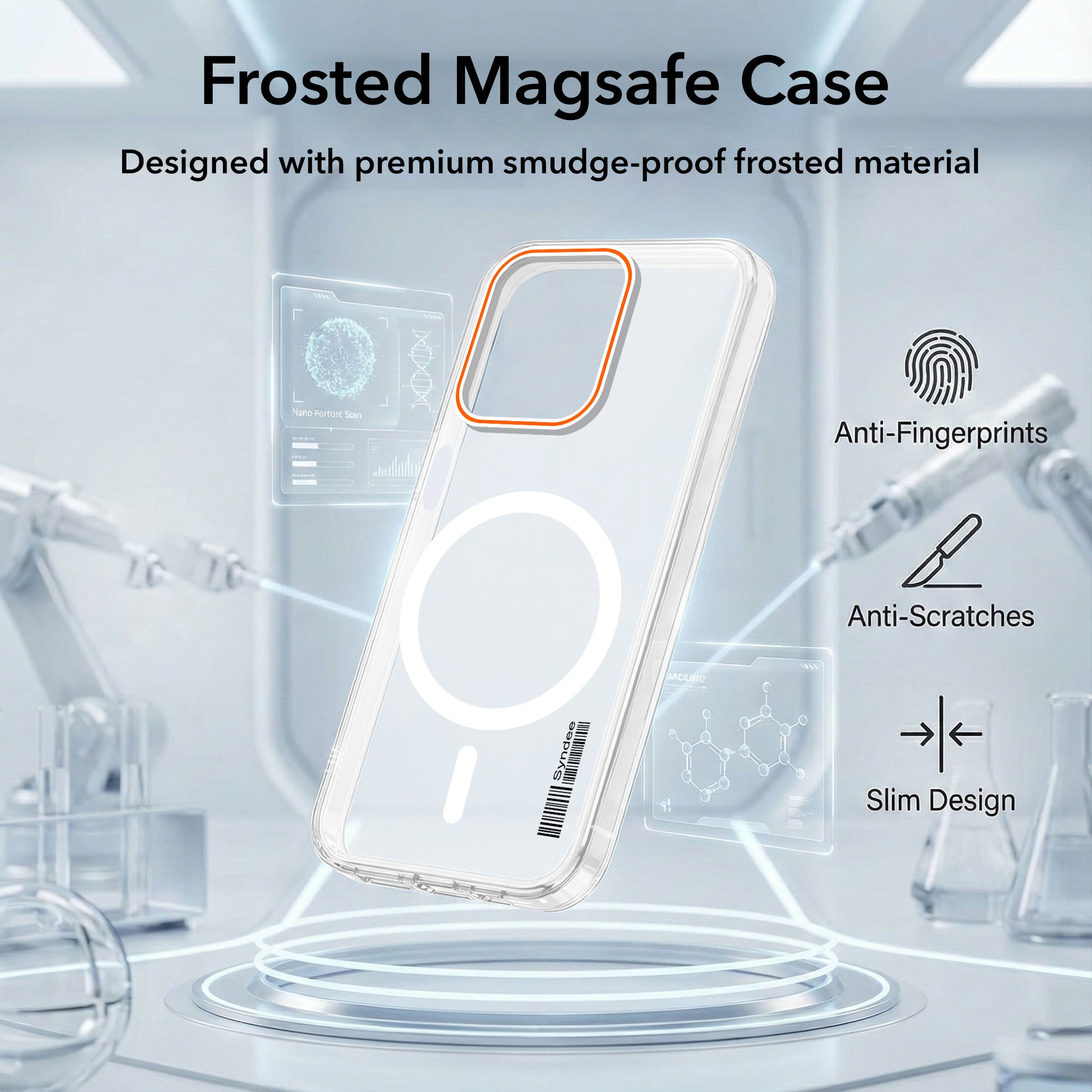 For Poco C85 5G Back Cover Case (Soft Touch | Camera Bump Protection | MagSafe Compatible | Matte Finish)