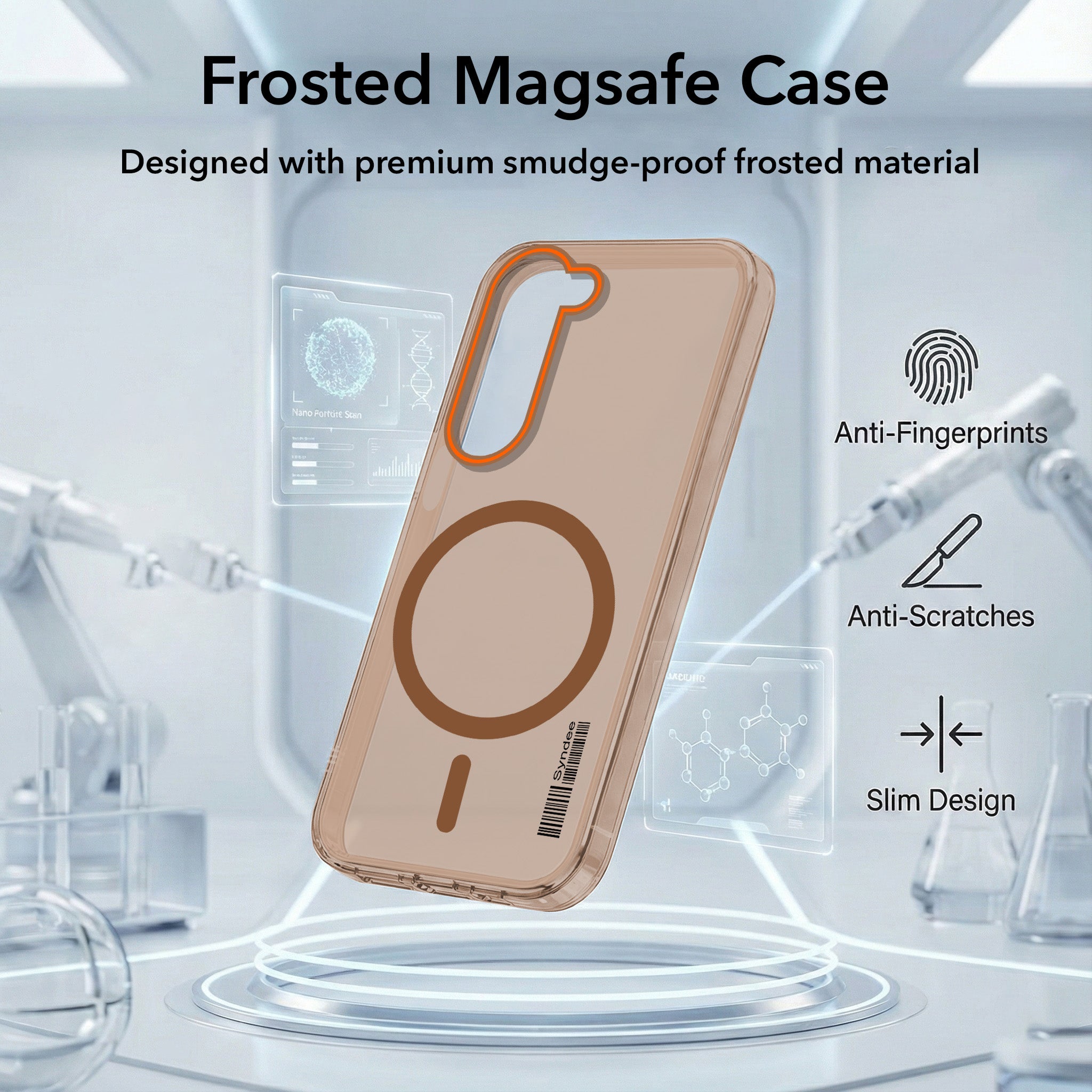 For Vivo iQOO Z10 Lite Back Cover Case (Soft Touch | Camera Bump Protection | MagSafe Compatible | Matte Finish)