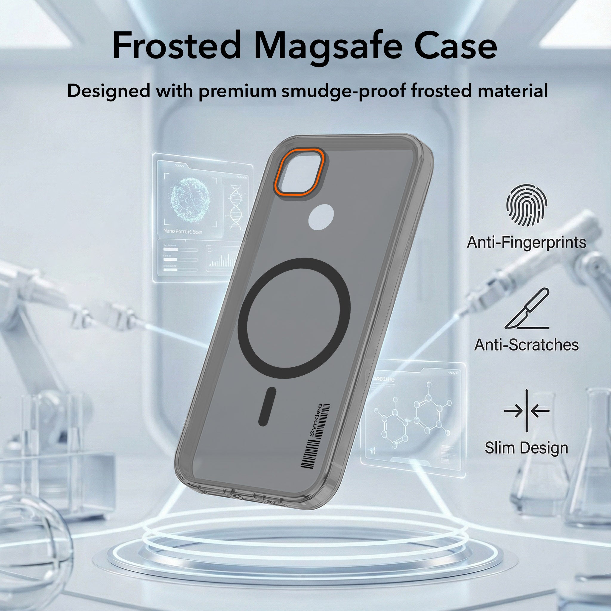 For Redmi 9C Back Cover Case (Soft Touch | Camera Bump Protection | MagSafe Compatible | Matte Finish)