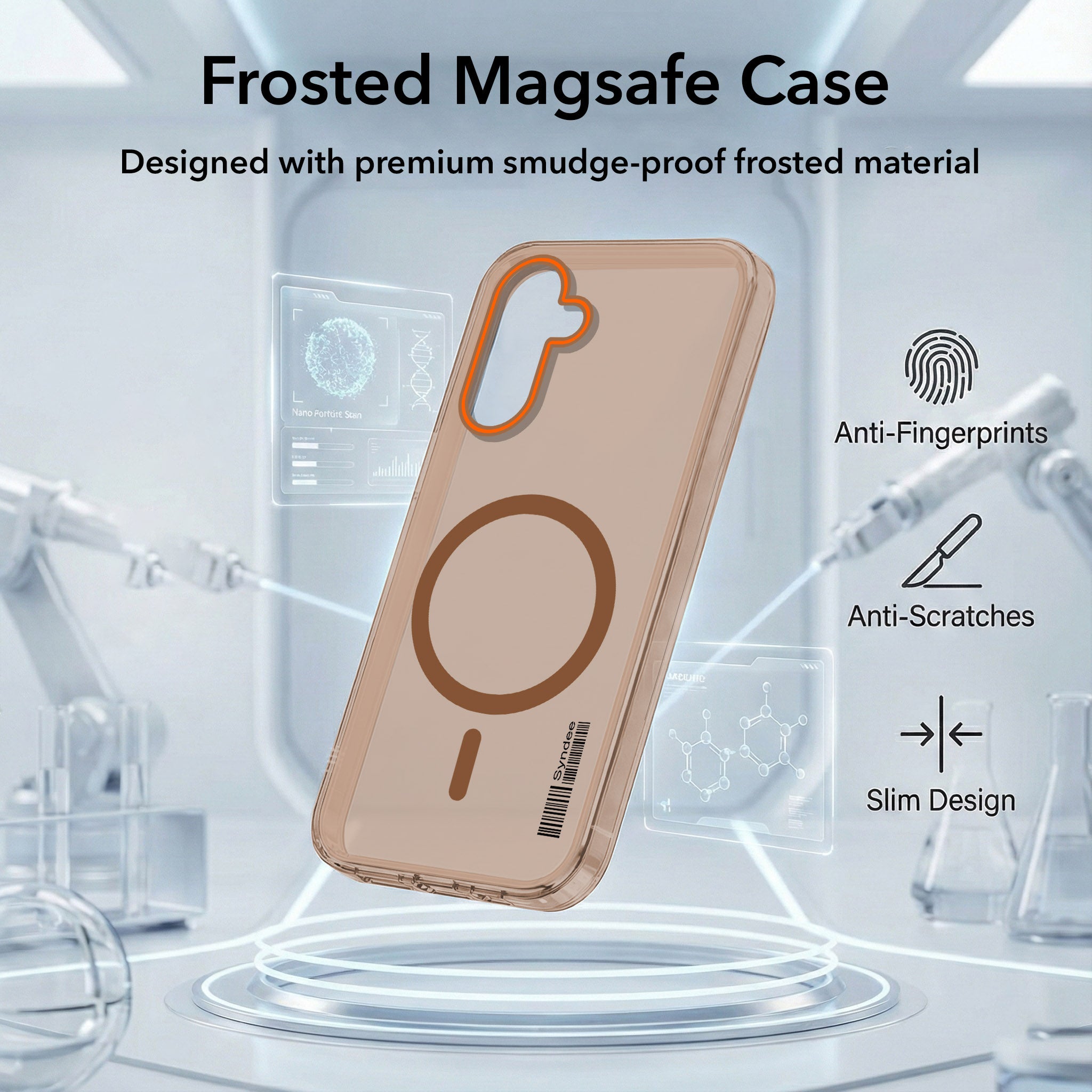 For Samsung Galaxy A36 5G Back Cover Case (Soft Touch | Camera Bump Protection | MagSafe Compatible | Matte Finish)