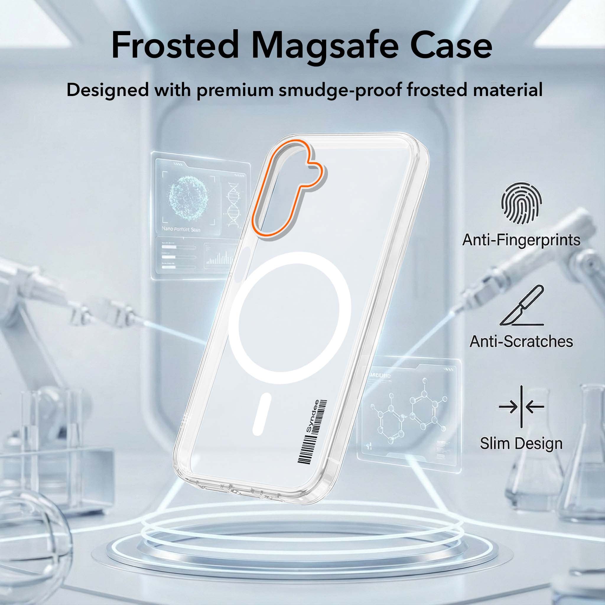 For Samsung Galaxy A26 5G Back Cover Case (Soft Touch | Camera Bump Protection | MagSafe Compatible | Matte Finish)