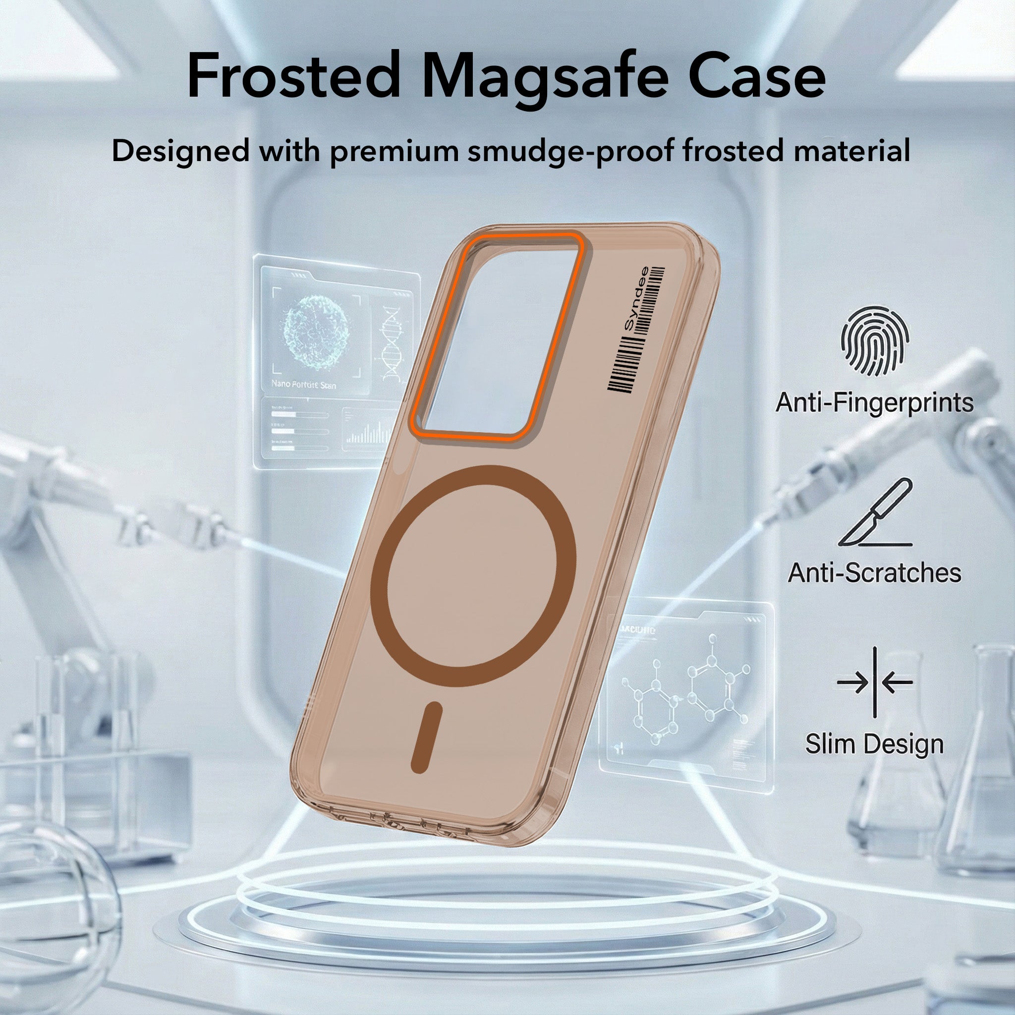 For Oppo A79 5G Back Cover Case (Soft Touch | Camera Bump Protection | MagSafe Compatible | Matte Finish)
