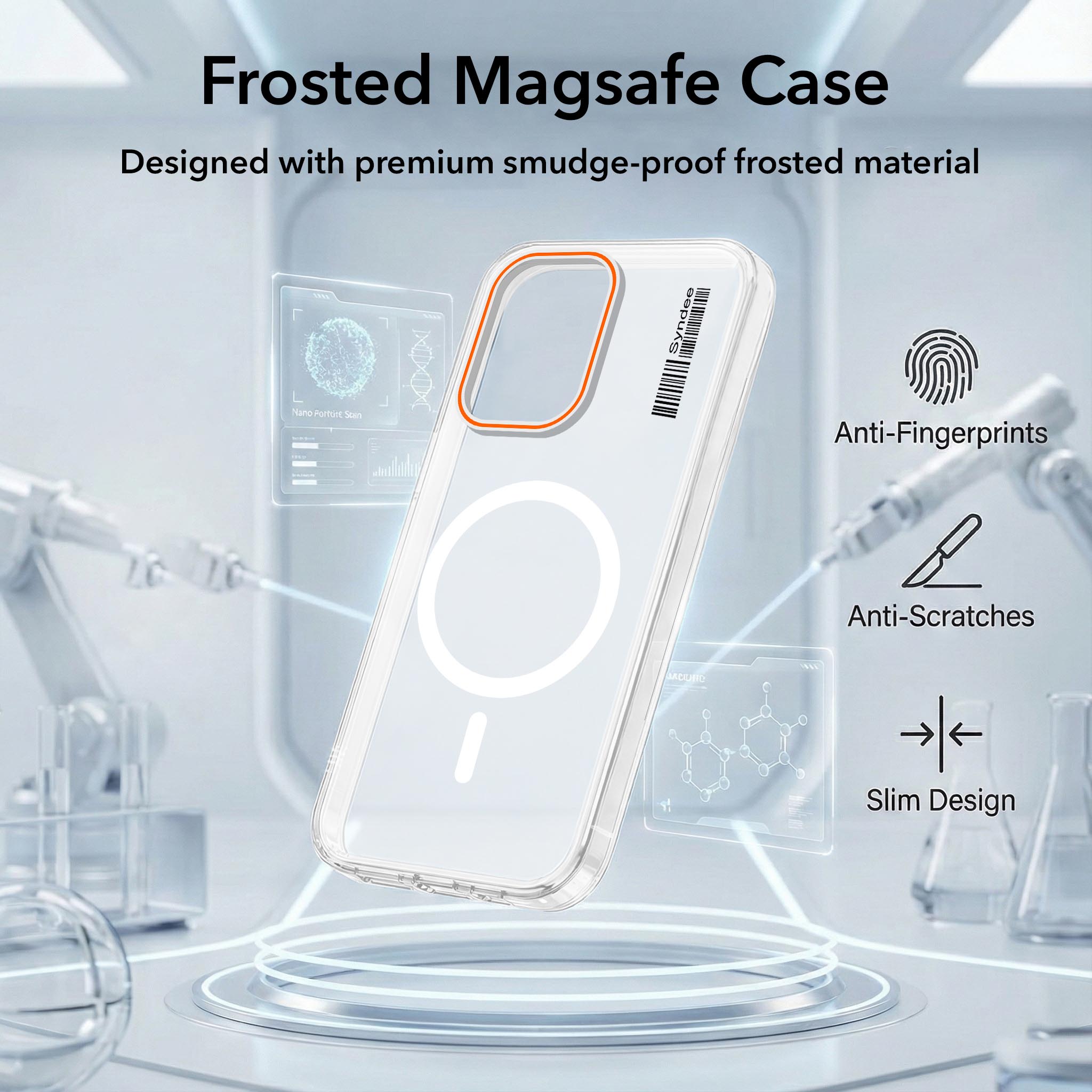 For Oppo Reno 13 Pro 5G | Oppo Reno 13 Pro 5G Back Cover Case (Soft Touch | Camera Bump Protection | MagSafe Compatible | Matte Finish)