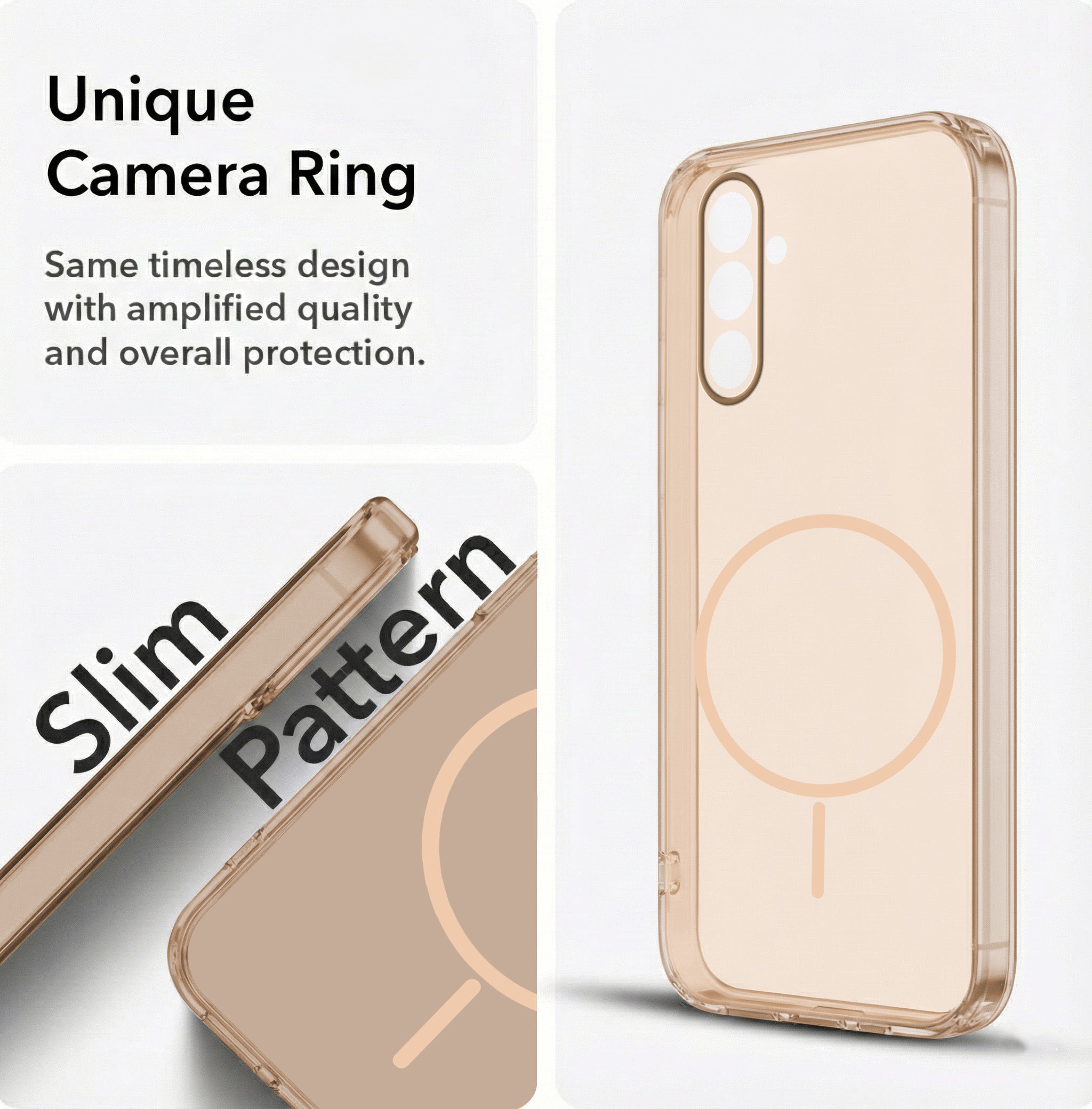 for Samsung Galaxy A14 4G | 5G Back Cover Case Silicone (Slim Paper Thin | Camera Protection Bump | Minimalist Professional | Soft Flexible)