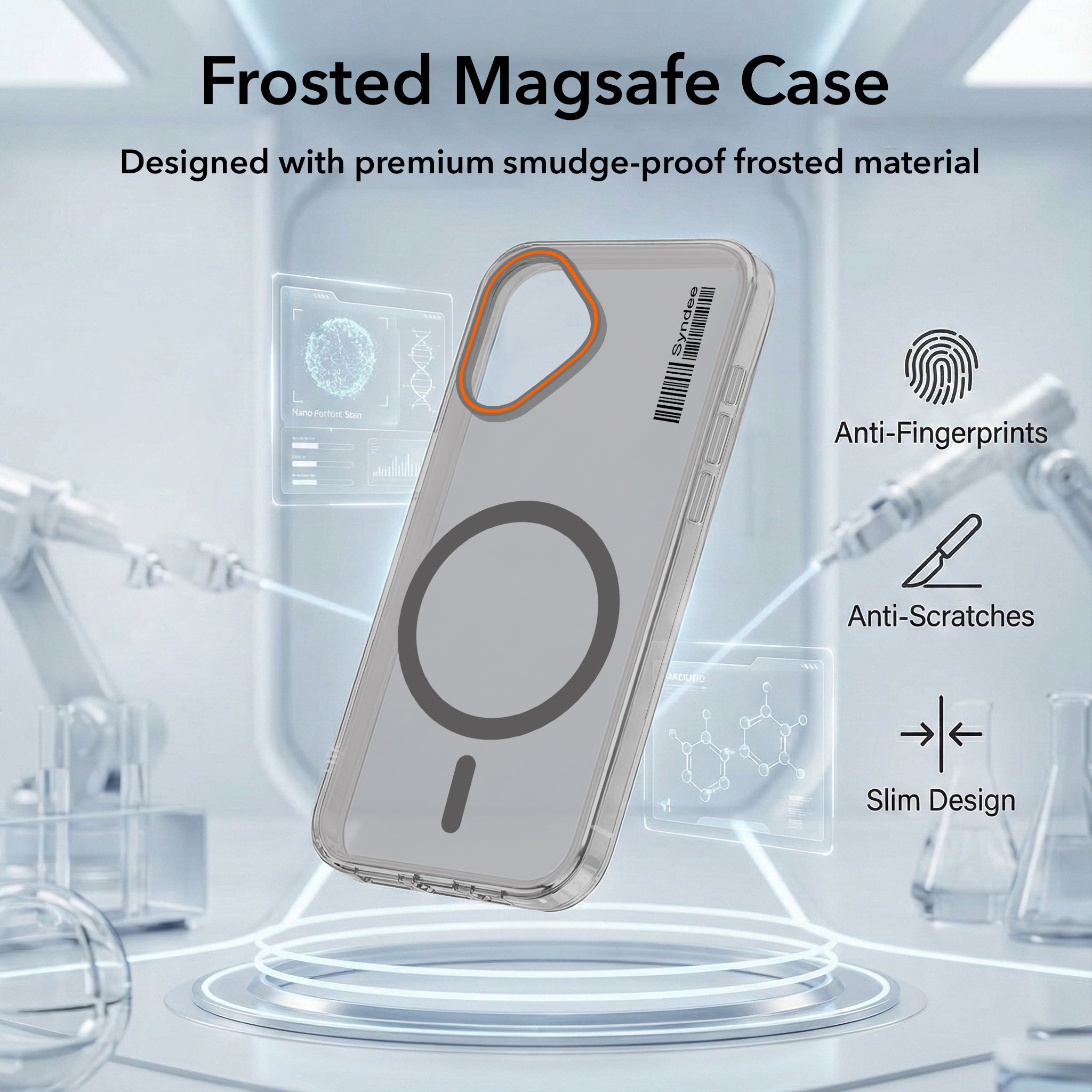 For Apple iPhone 17 Back Cover Case (Soft Touch | Camera Bump Protection | MagSafe Compatible | Matte Finish)