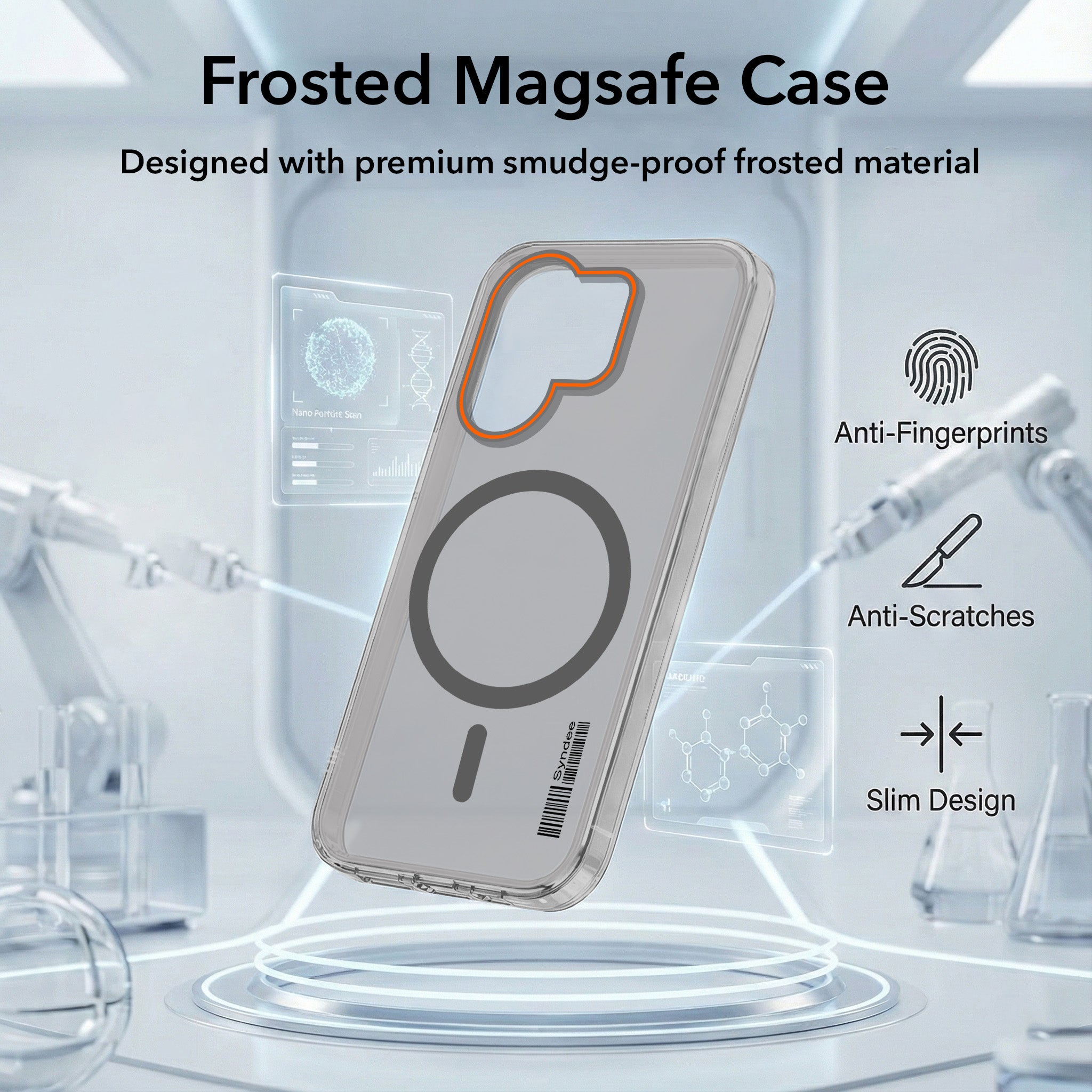 For Vivo V60 | Vivo T4 Pro Back Cover Case (Soft Touch | Camera Bump Protection | MagSafe Compatible | Matte Finish)